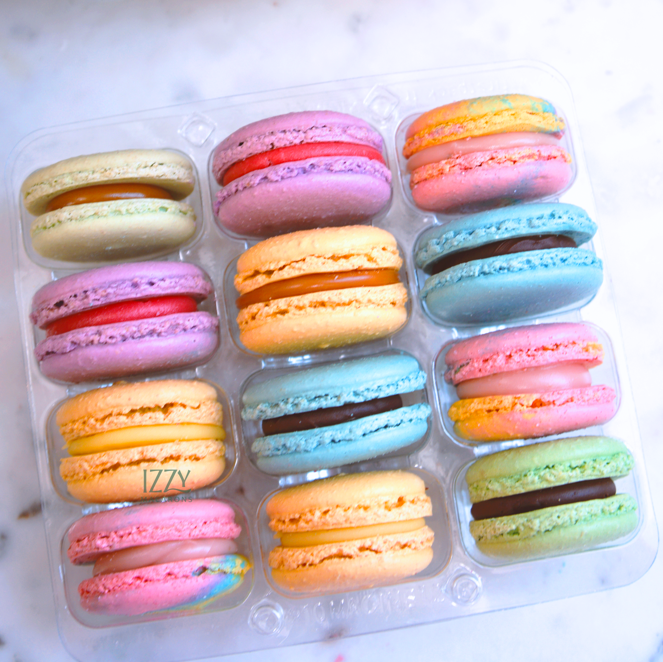 Pastel Variation Macarons