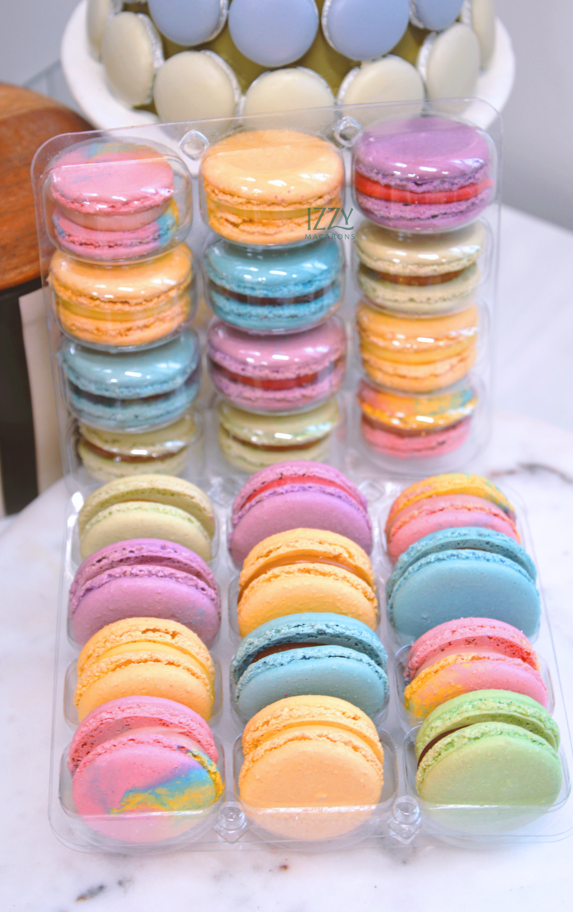 Pastel Variation Macarons