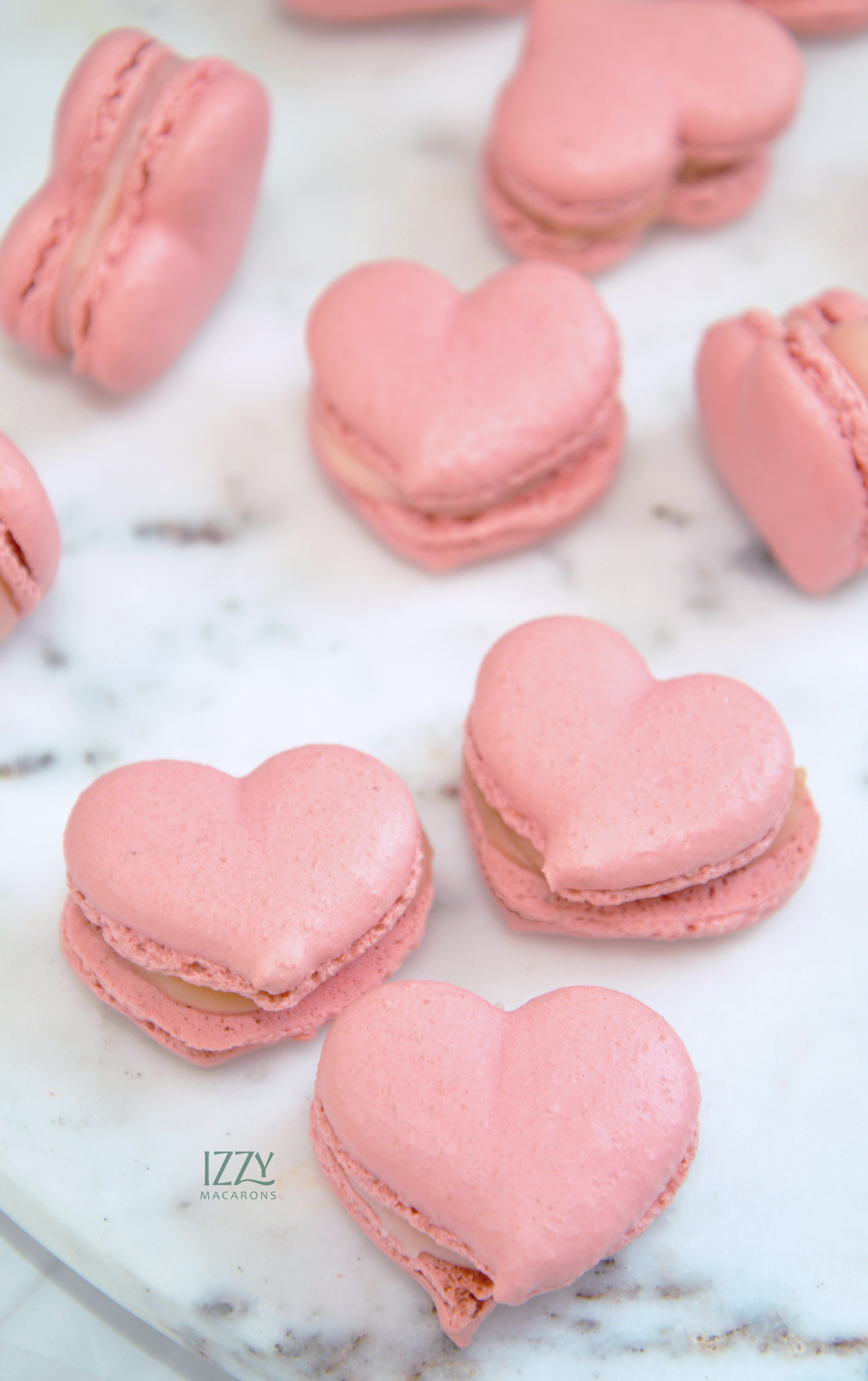 Pink Hearts - Strawberry Cream