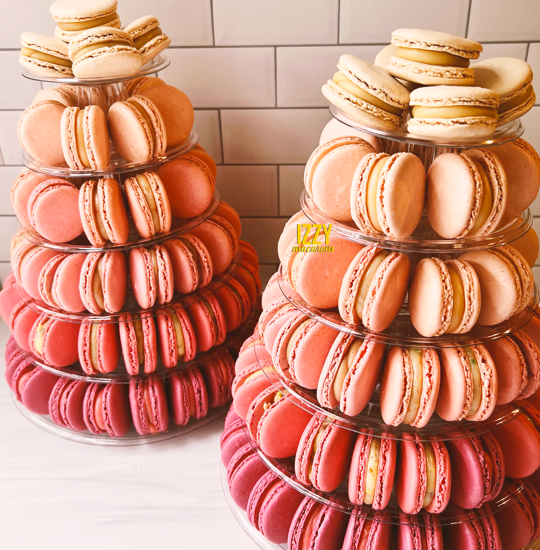 French Macarons Tower - Izzy Macarons