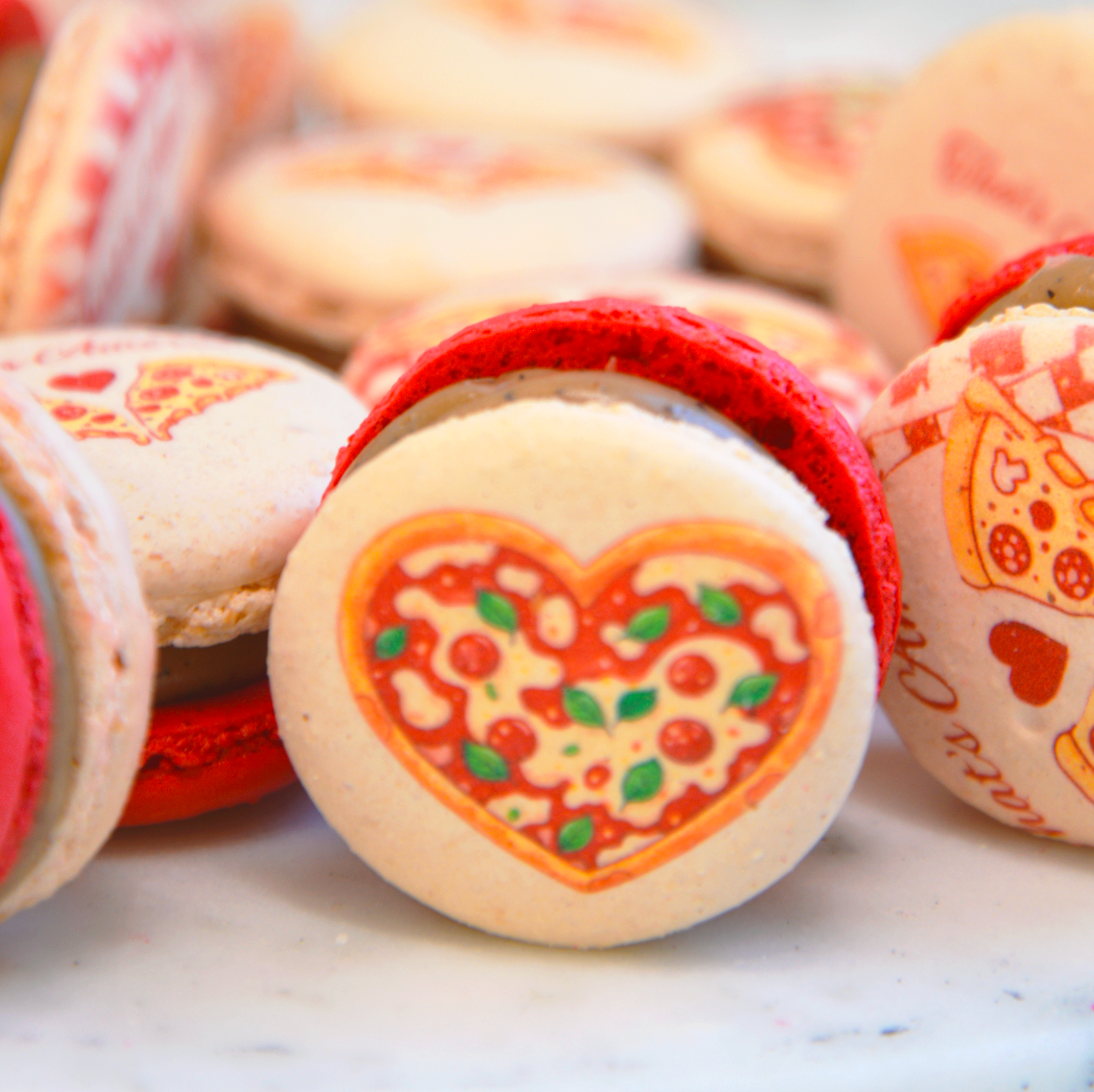 That's Amore Pizza Macarons