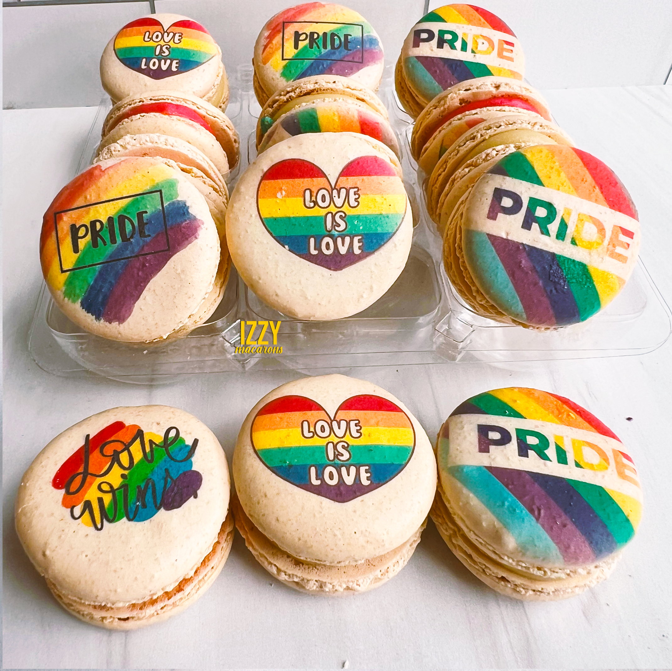 Pride Macarons