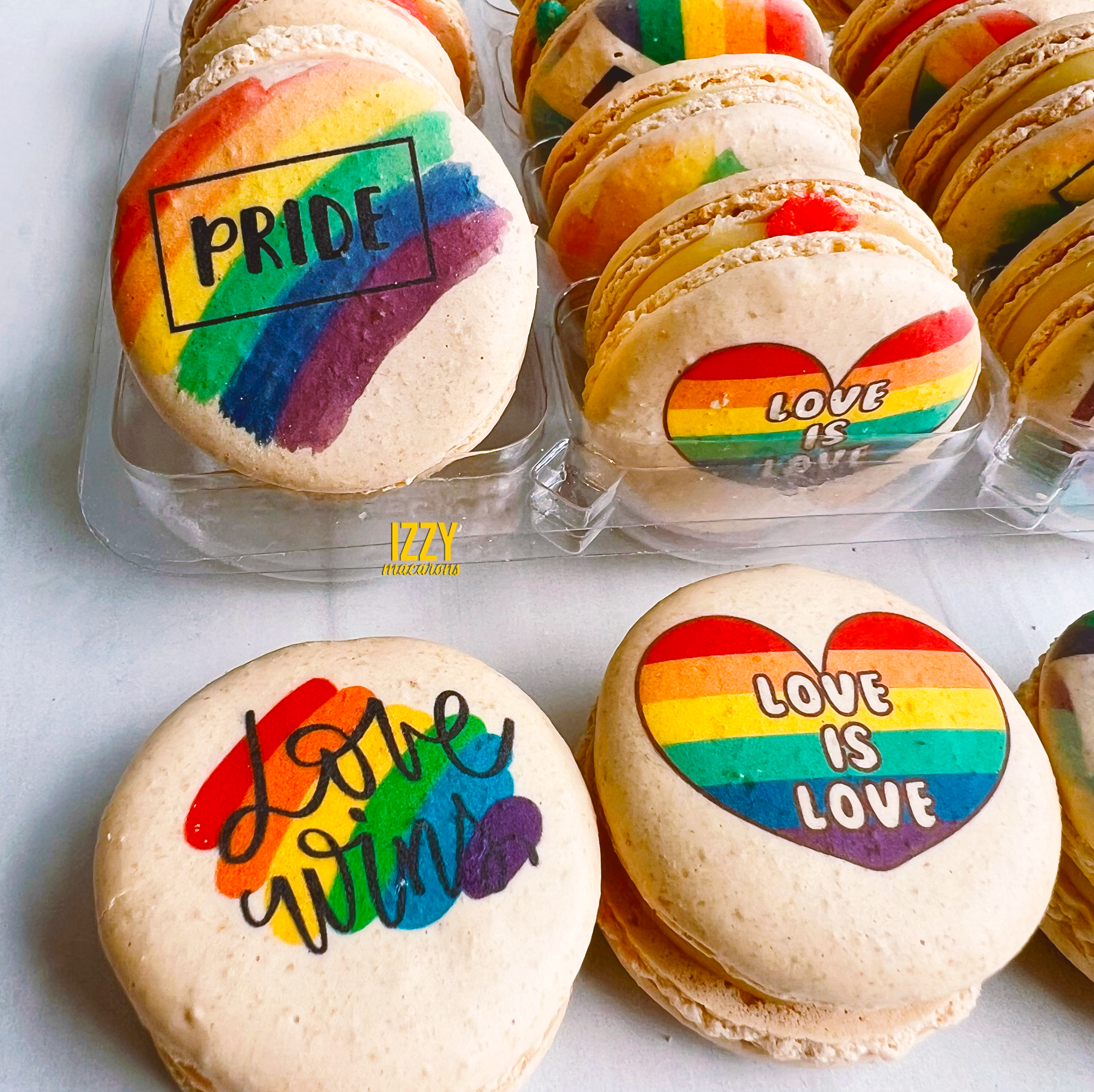 Pride Macarons