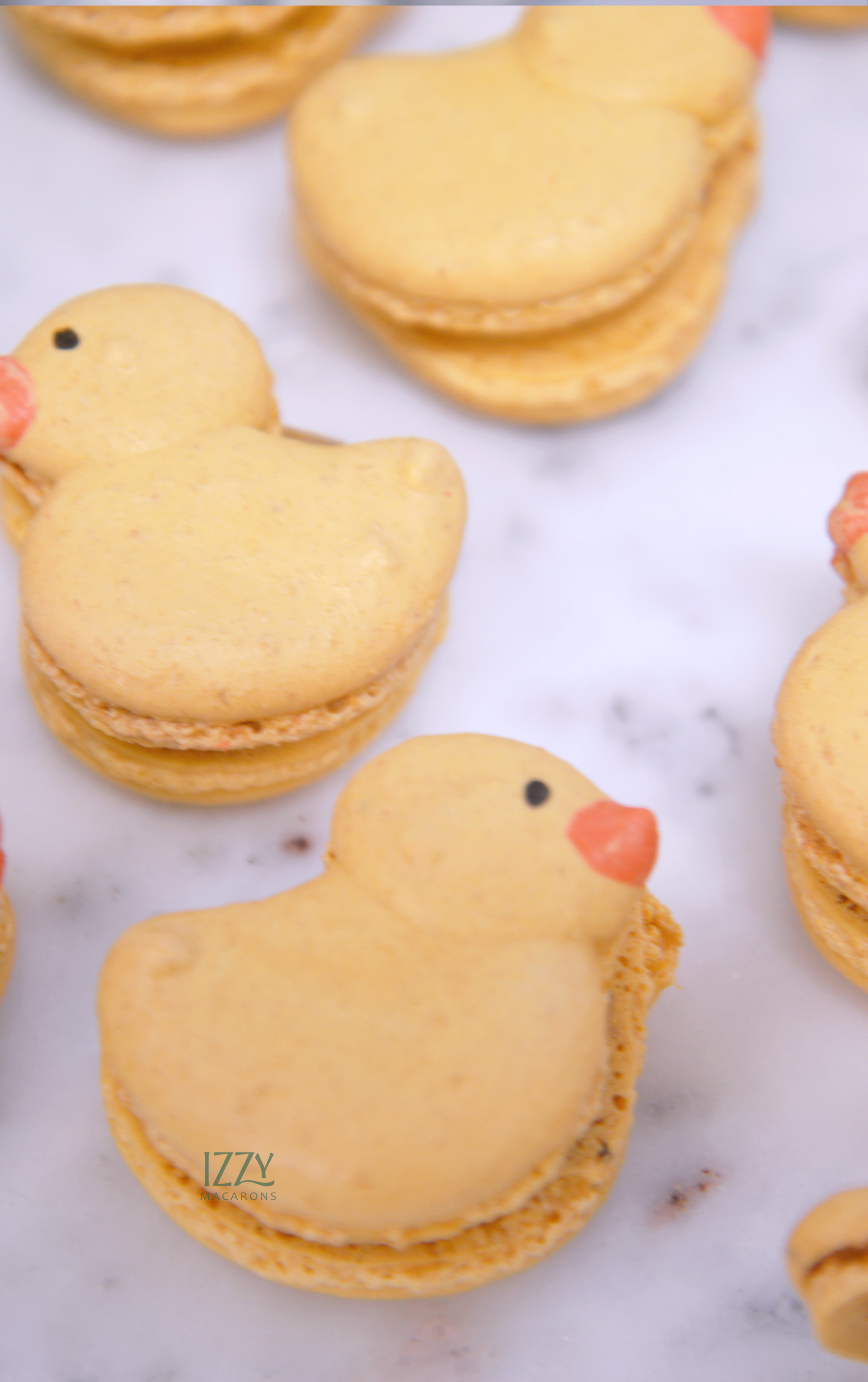 Rubber Duck Macarons