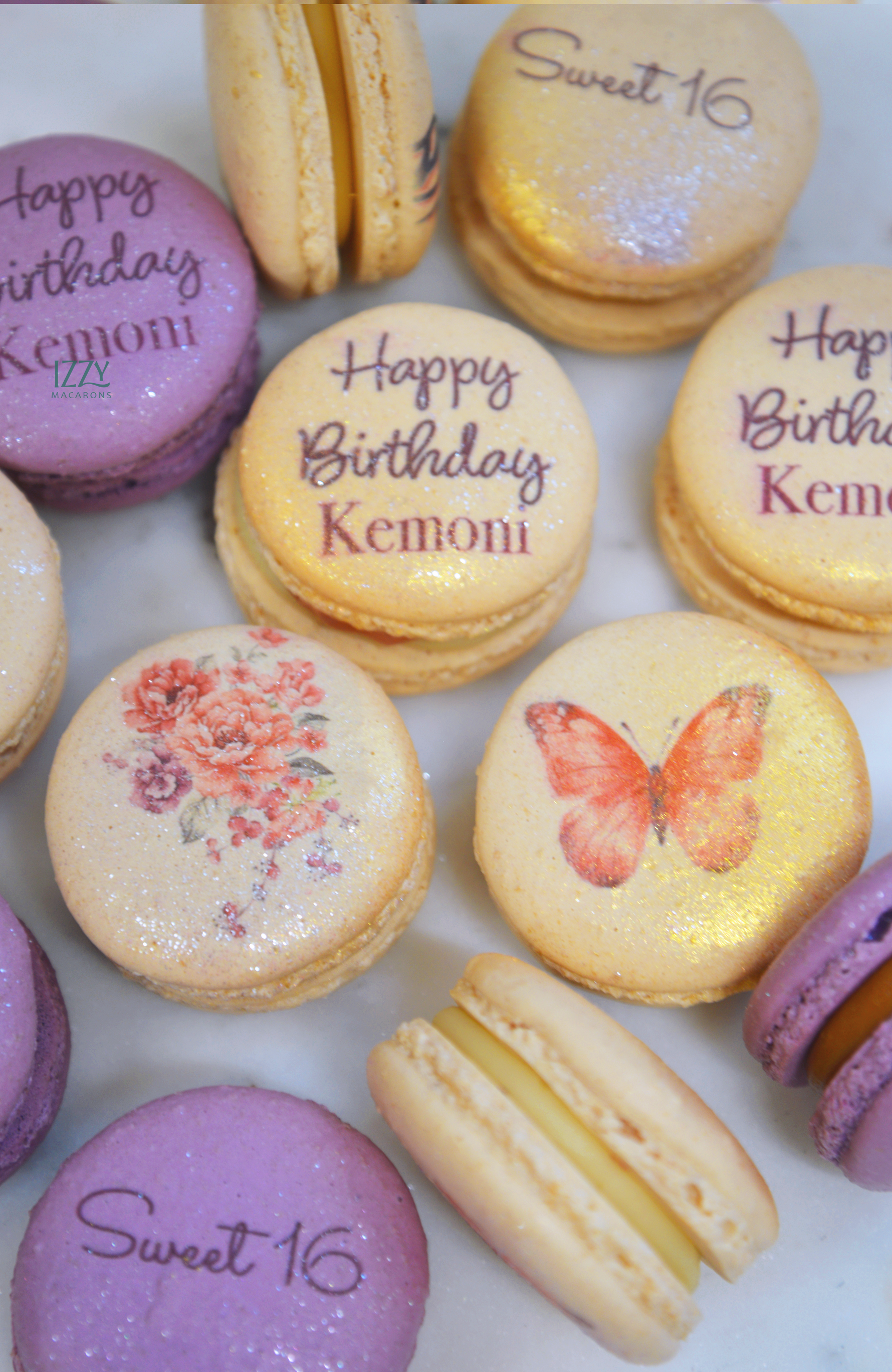 Sweet 16 - Birthday Macarons