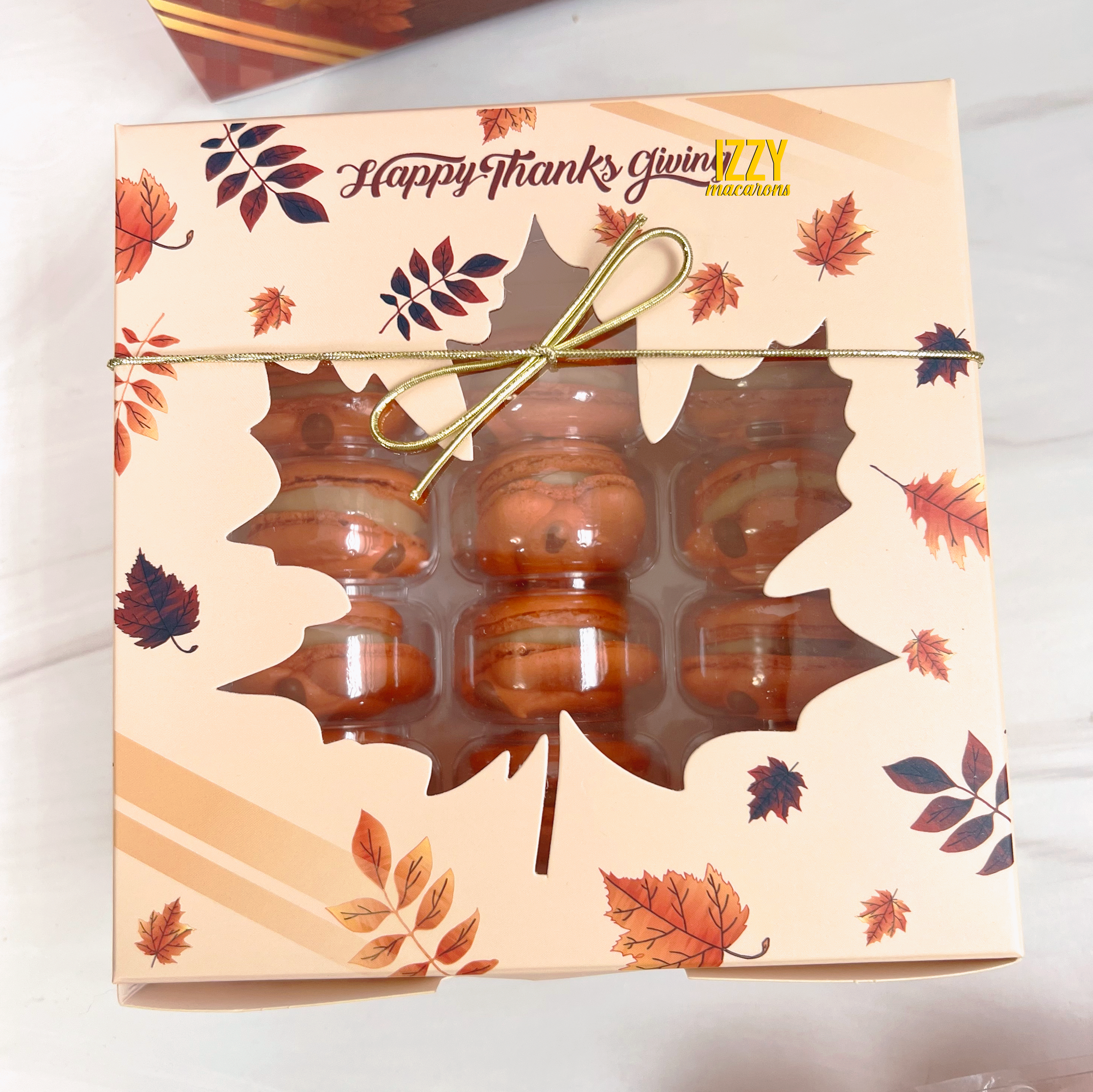 Turkey Thanksgiving Macarons