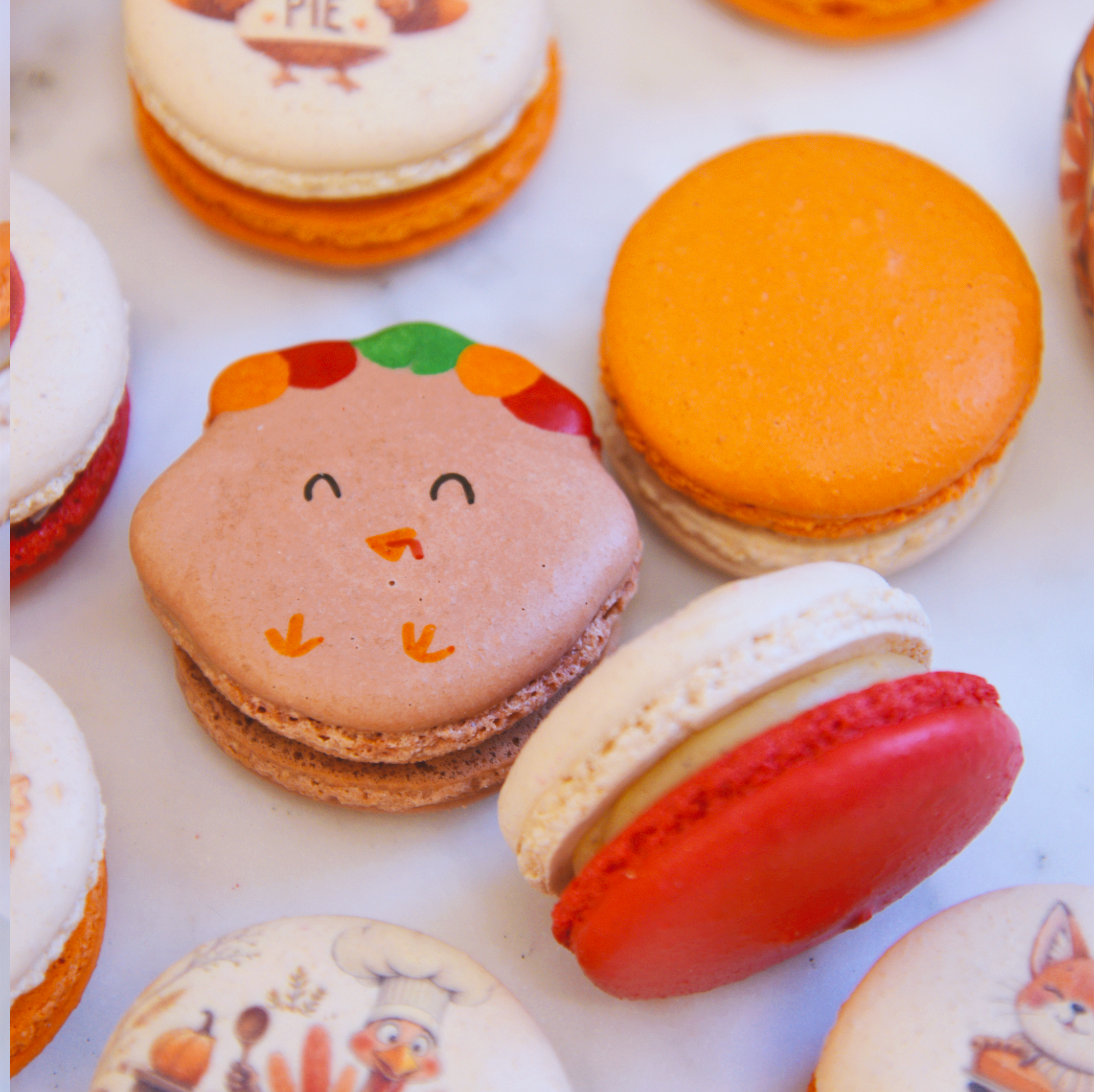 Thanksgiving Box With Turkey Shape