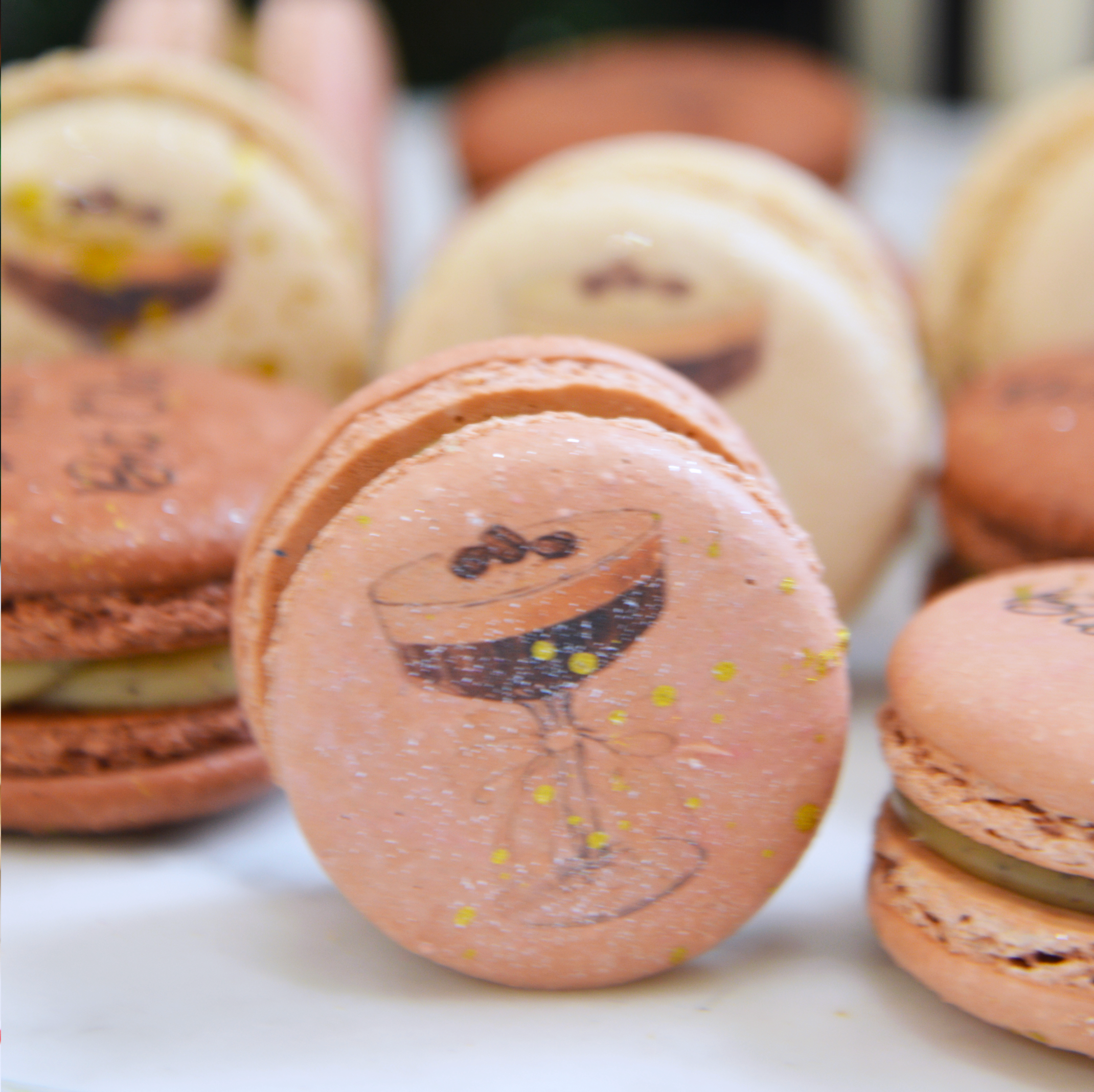 Tini Bit Older- Birthday Macarons