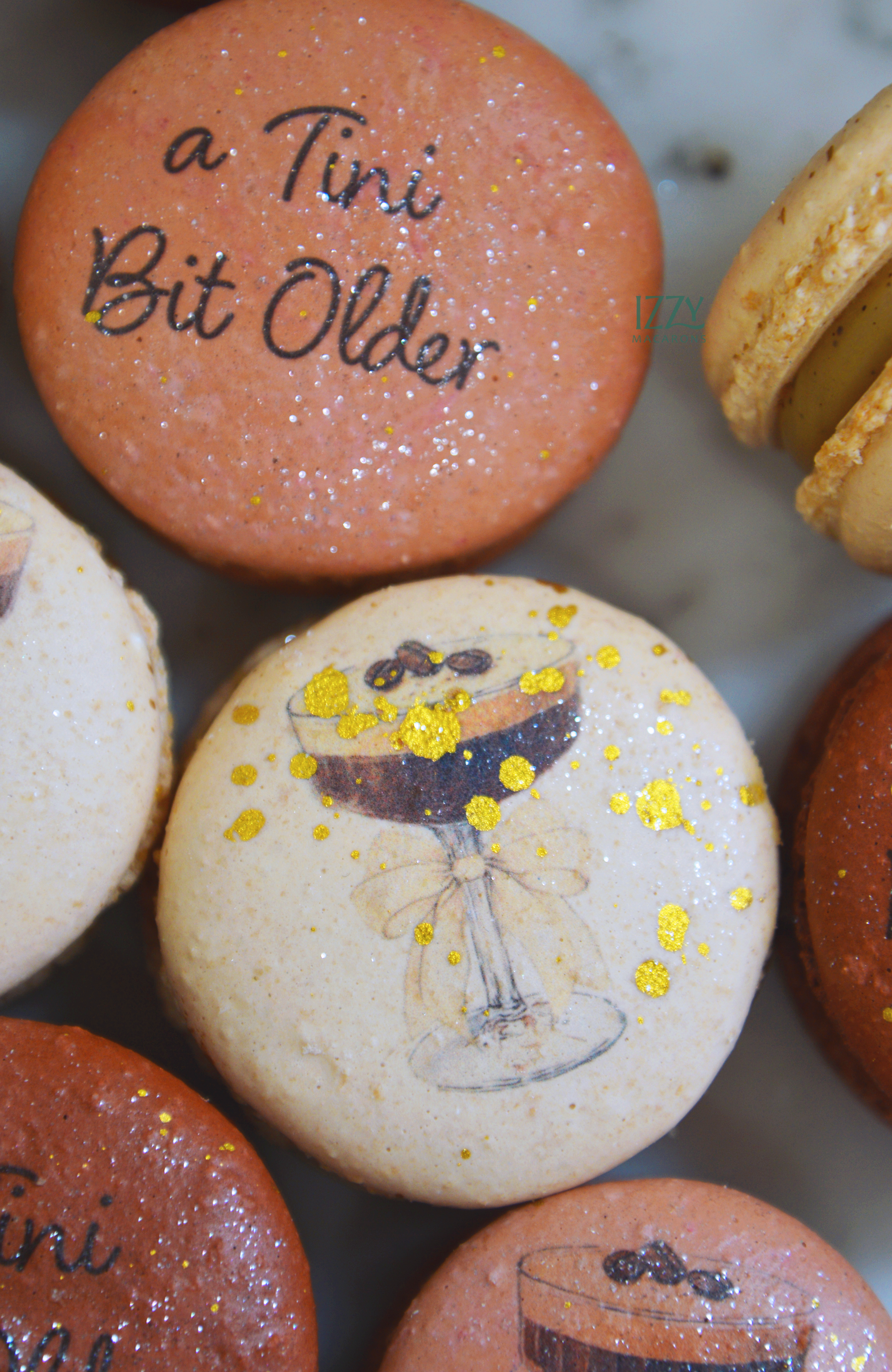 Tini Bit Older- Birthday Macarons