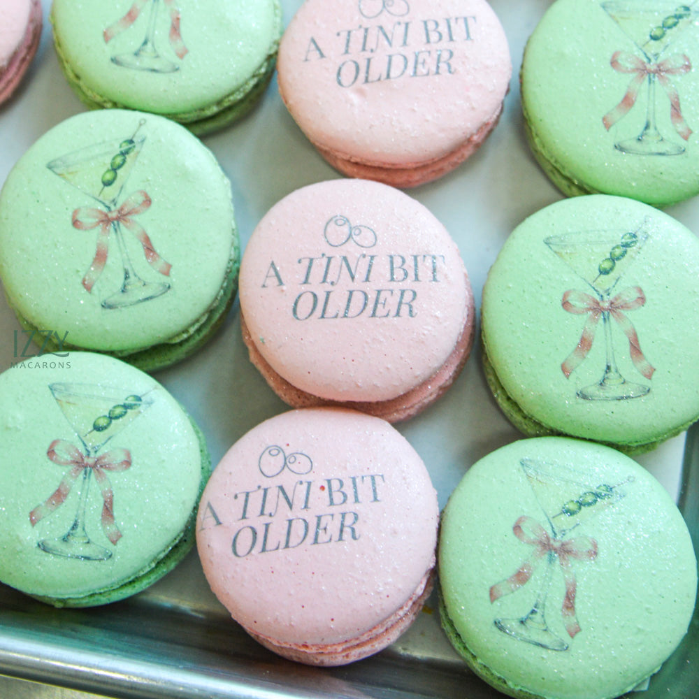 Tini Bit Older- Birthday Macarons