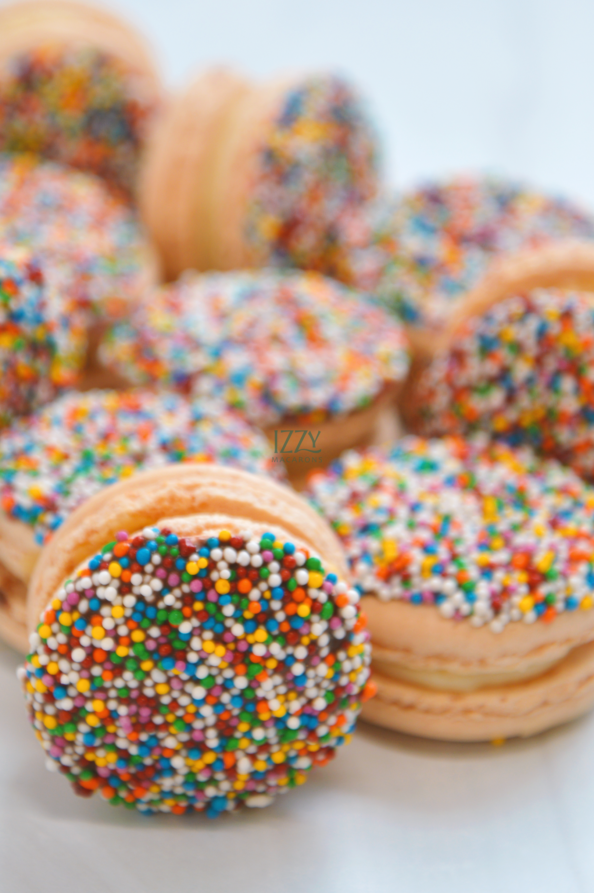 Dot cake Macarons
