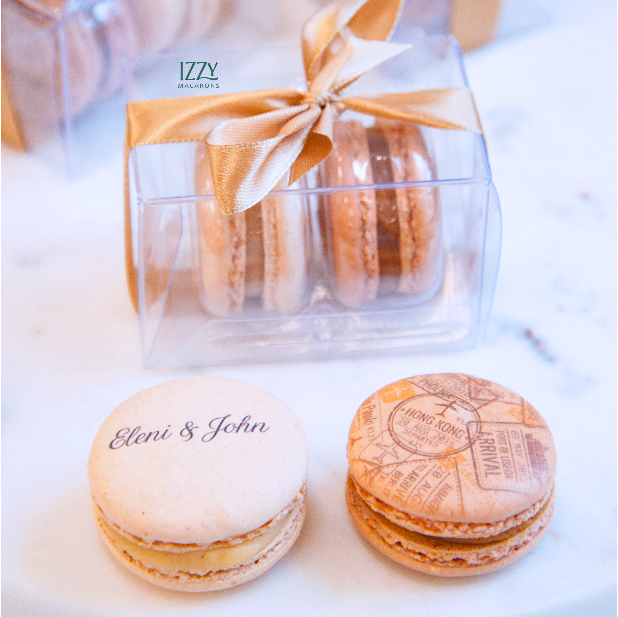 Customized Party Favor Macarons