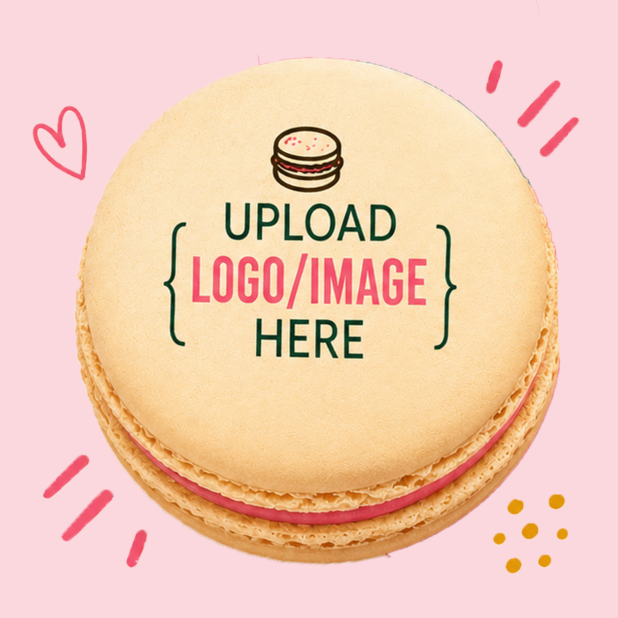 Picture/ Logo Macarons - Edible Print
