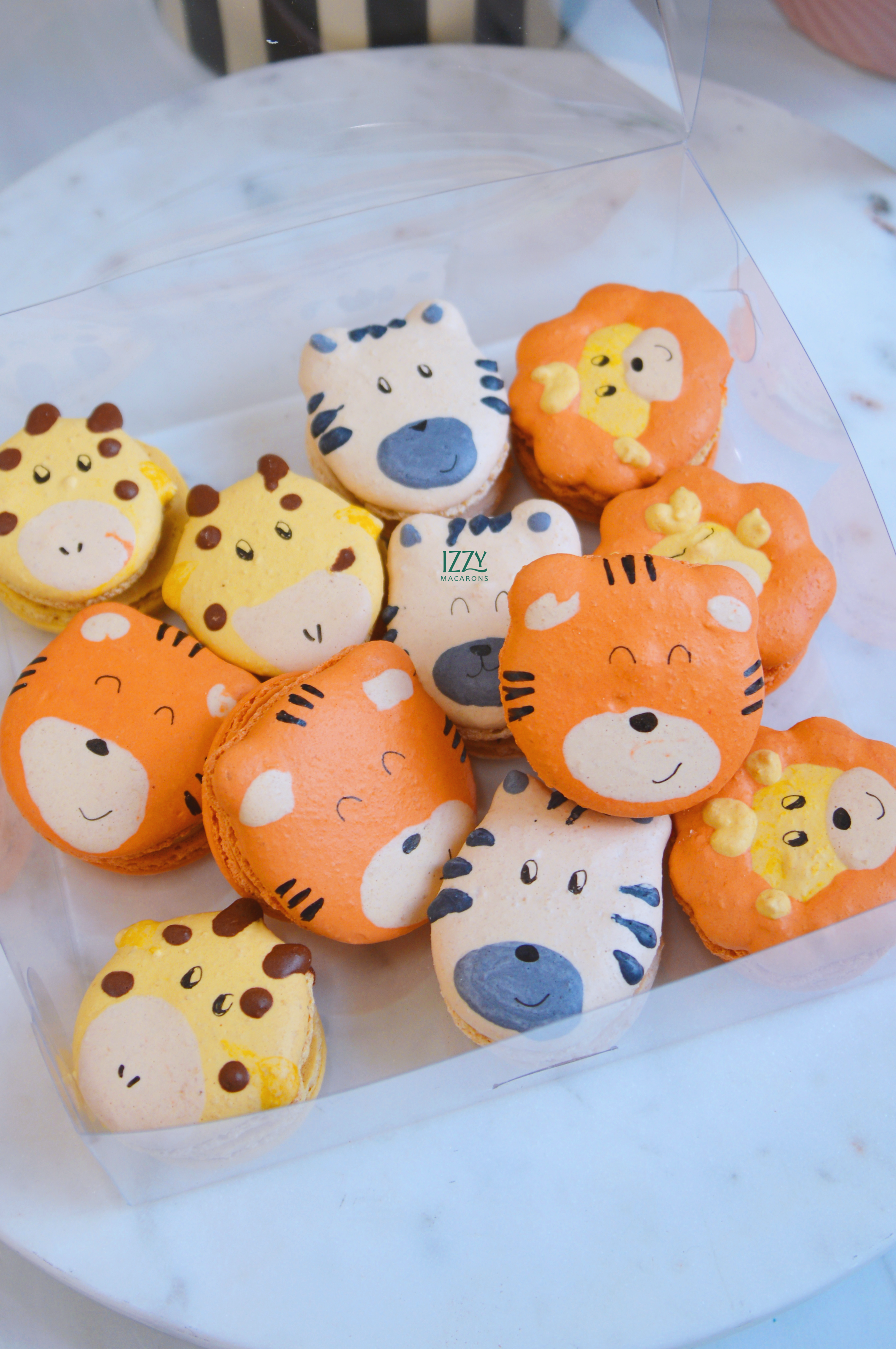 Zoo Animals Macarons