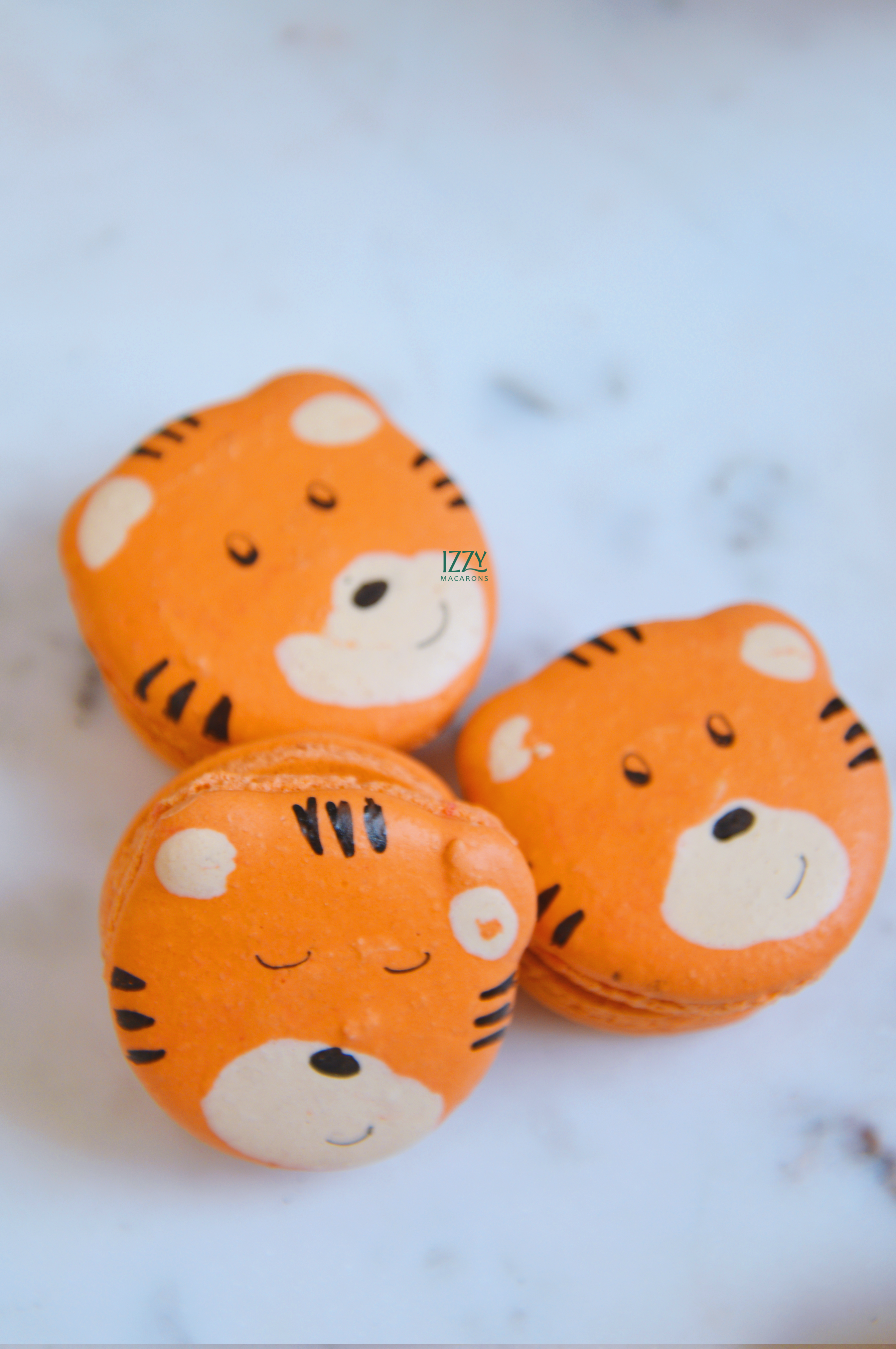 Tiger Macarons