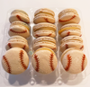 Baseball Macarons - Izzy Macarons
