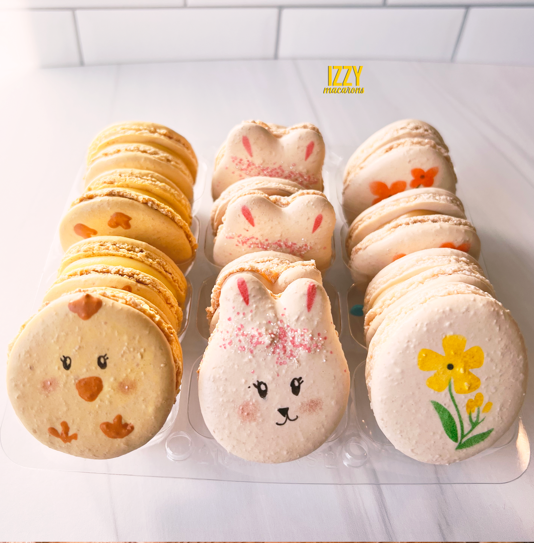 easter macarons