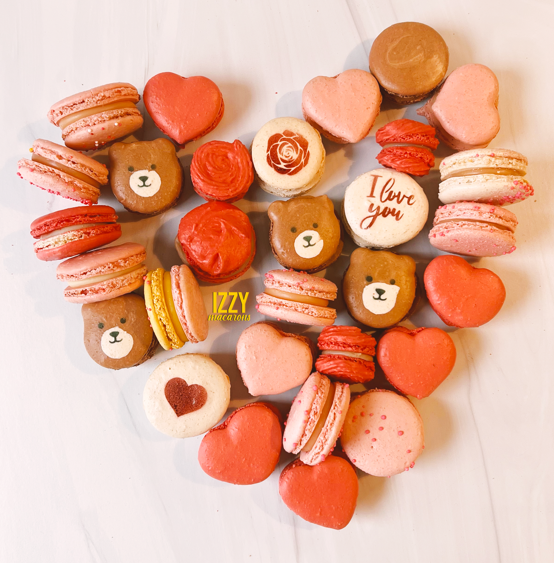 Valentines Macarons