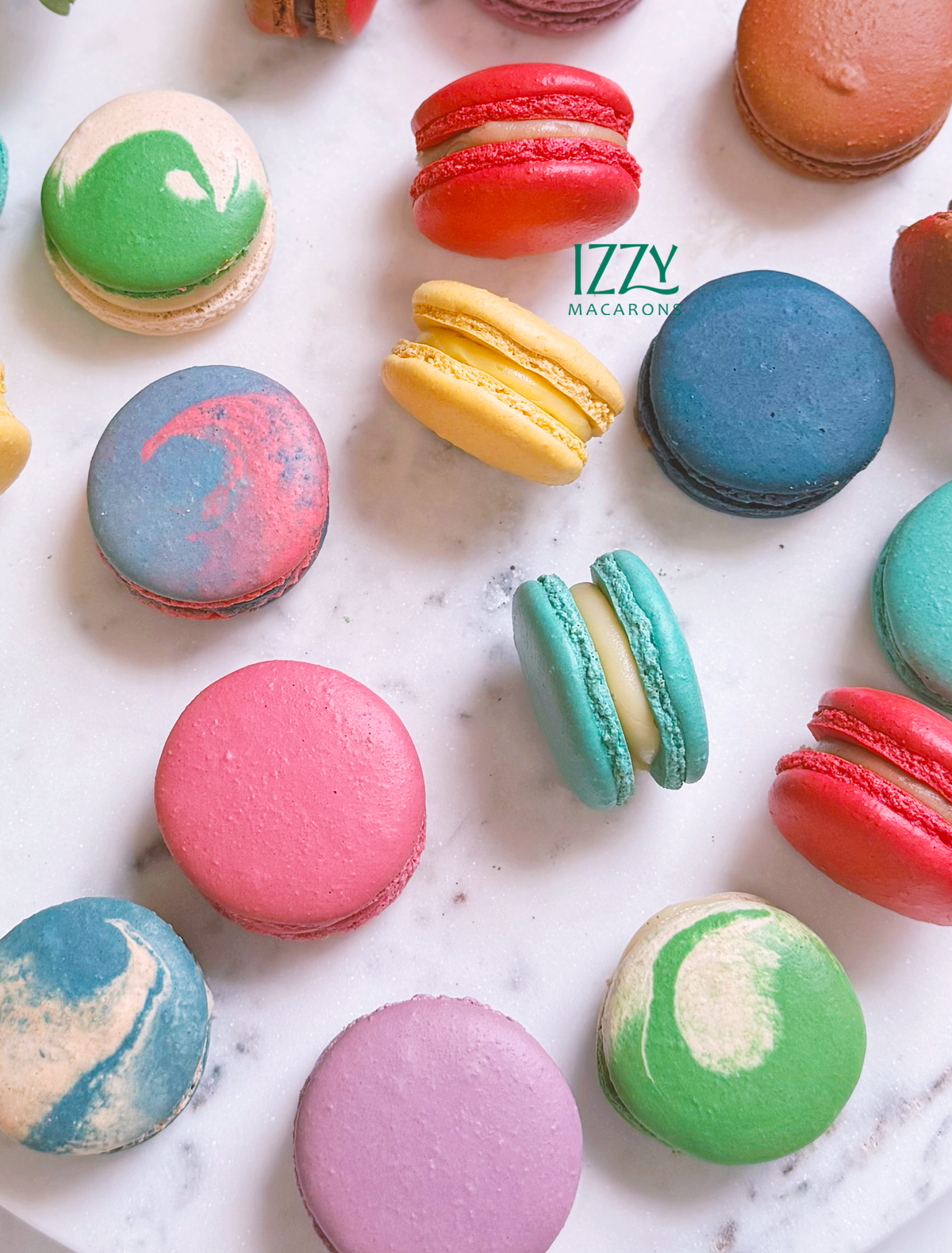 French Macarons - Variety and Build-your-Box Options – Izzy Macarons