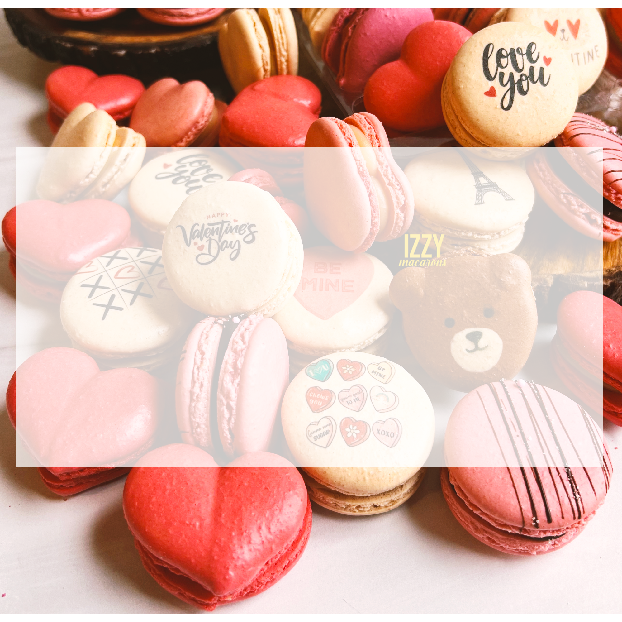 Valentines French Macarons