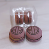 300 Boxes - 600 Macarons - Vanilla - BG LOGO - Nov 14th NYC - Favor Boxes of 2