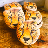 Cheetah Macarons