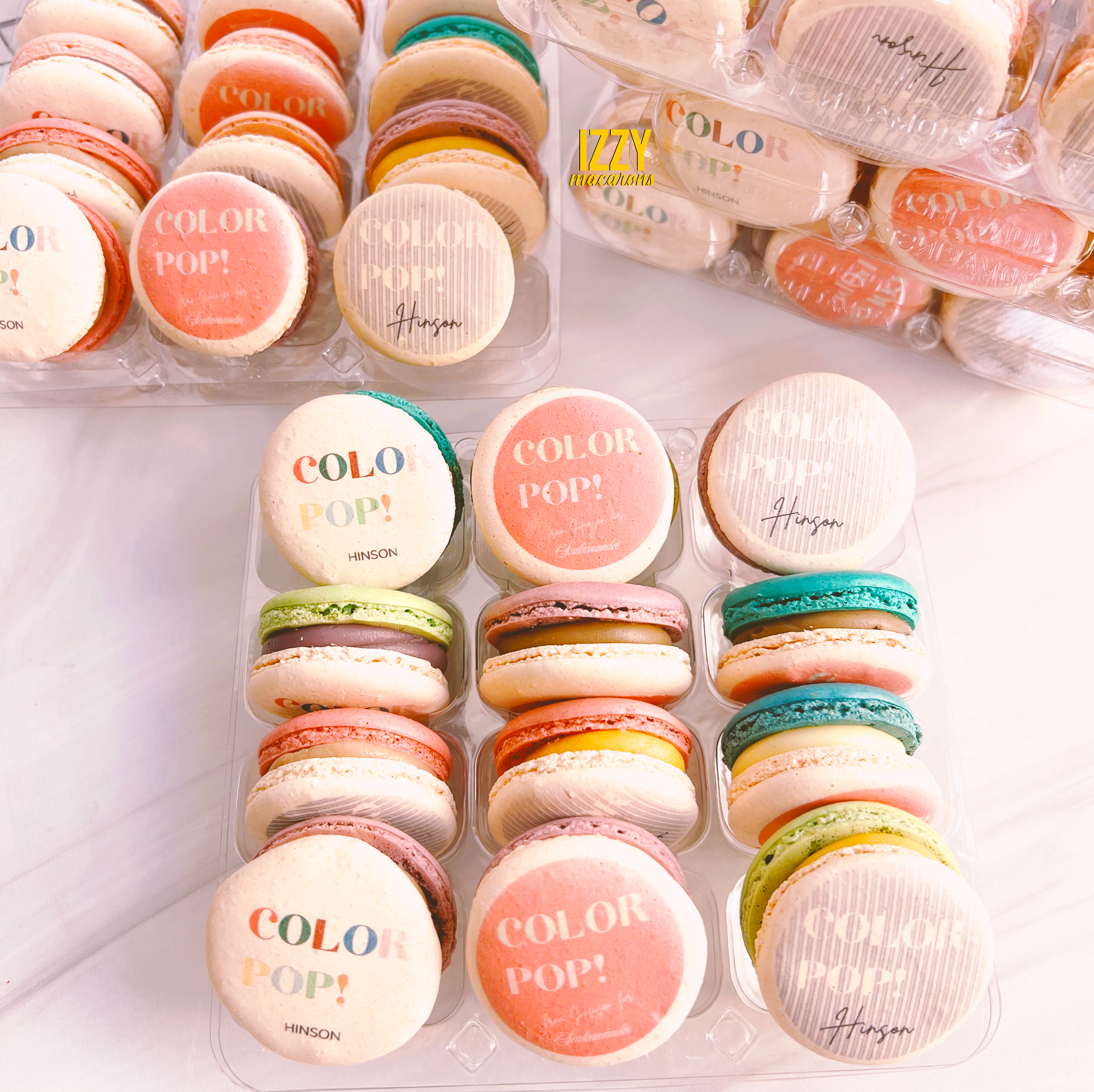 Picture/ Logo Macarons - Edible Print