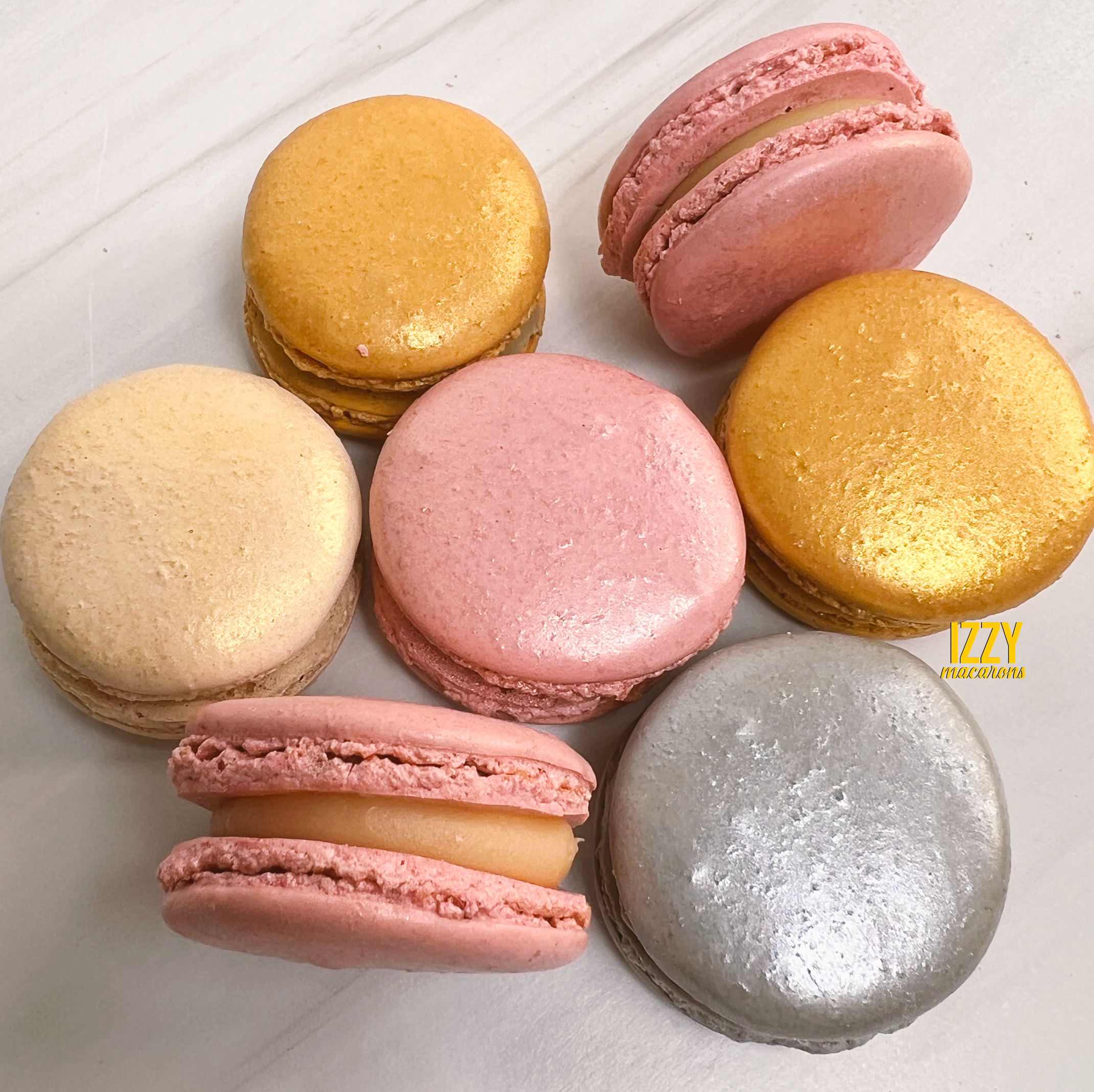 Metallic Macarons