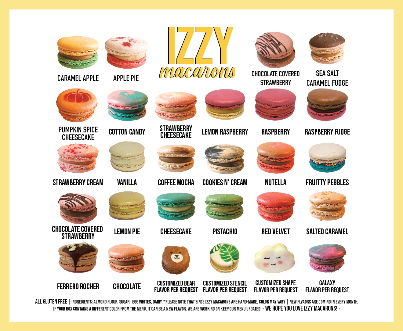 Build Your Box - French Macarons