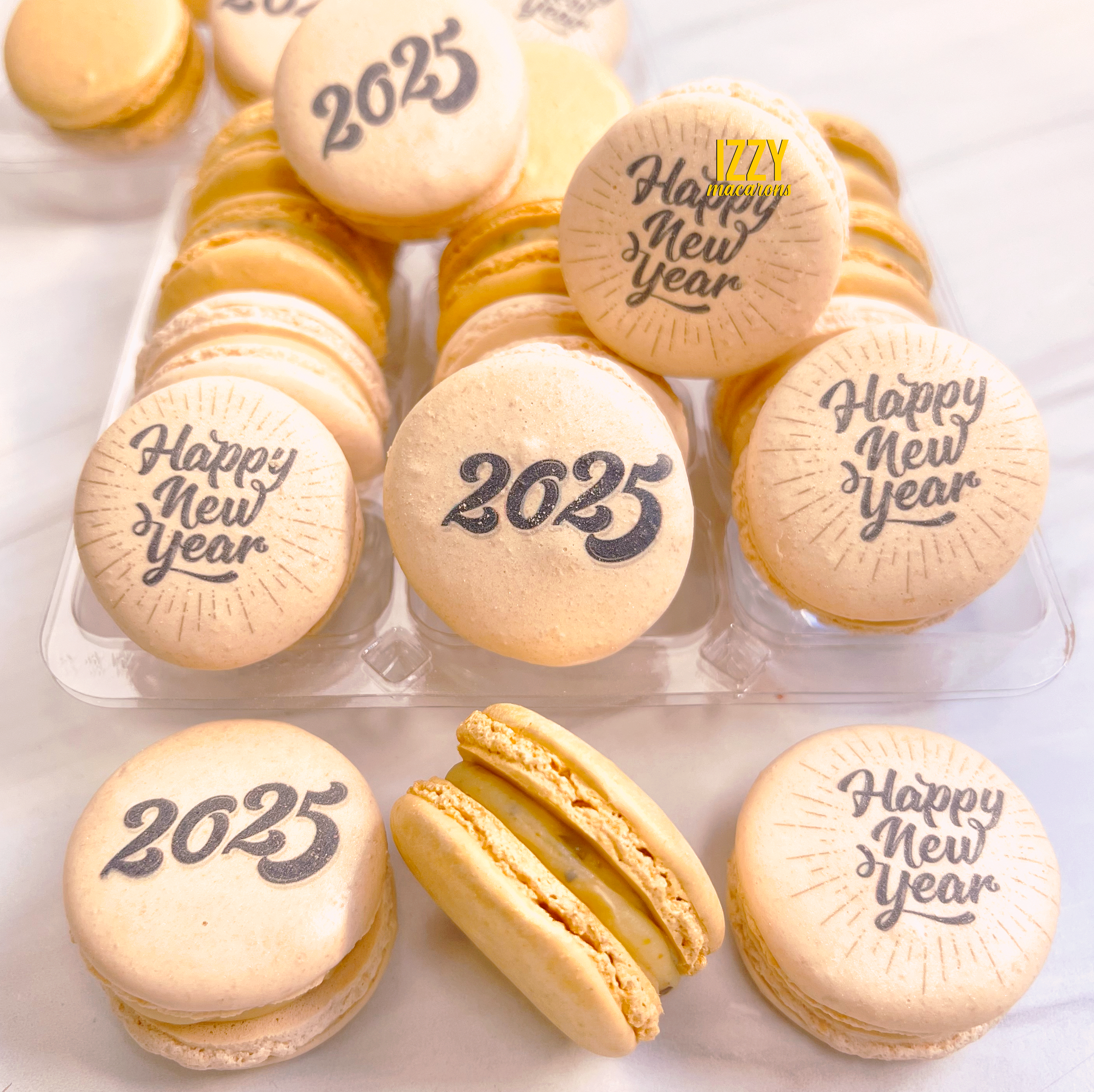 New Year Macarons