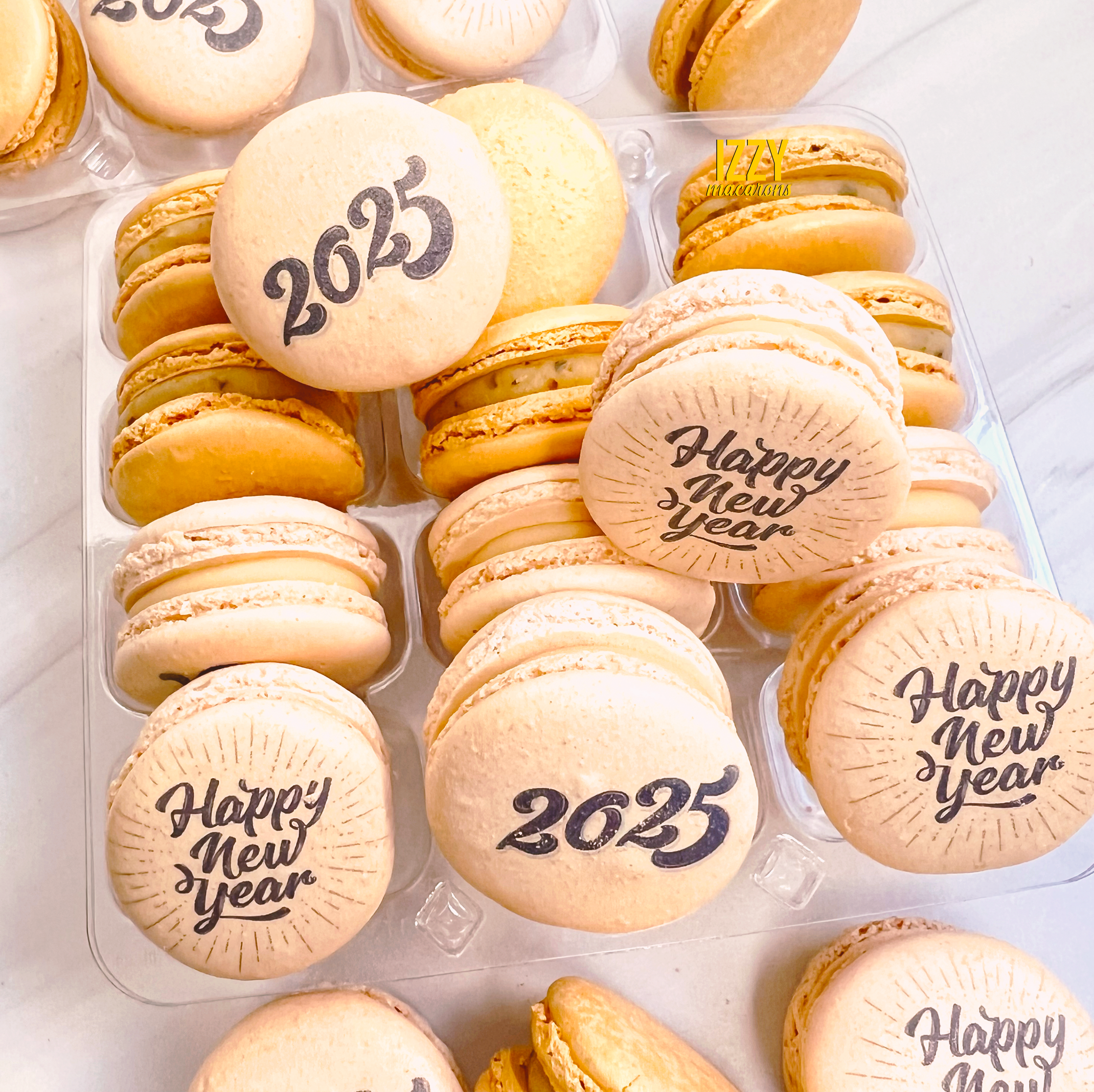 New Year Macarons