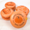 Pumpkin Spice Cheesecake French Macarons