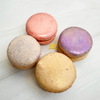 30 Locations - 1,200 Shimmer Purple/ Pink/ Gold Macarons - *Individually wrap - 2 DATES