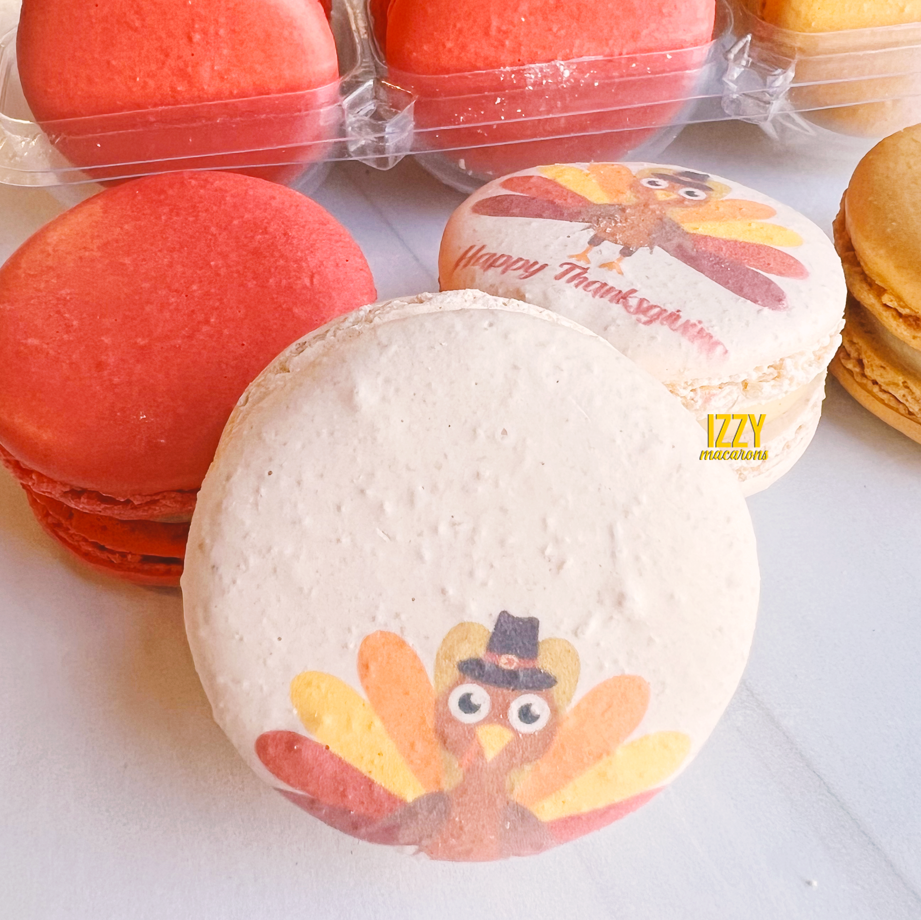 Thanksgiving Macarons - Option 1