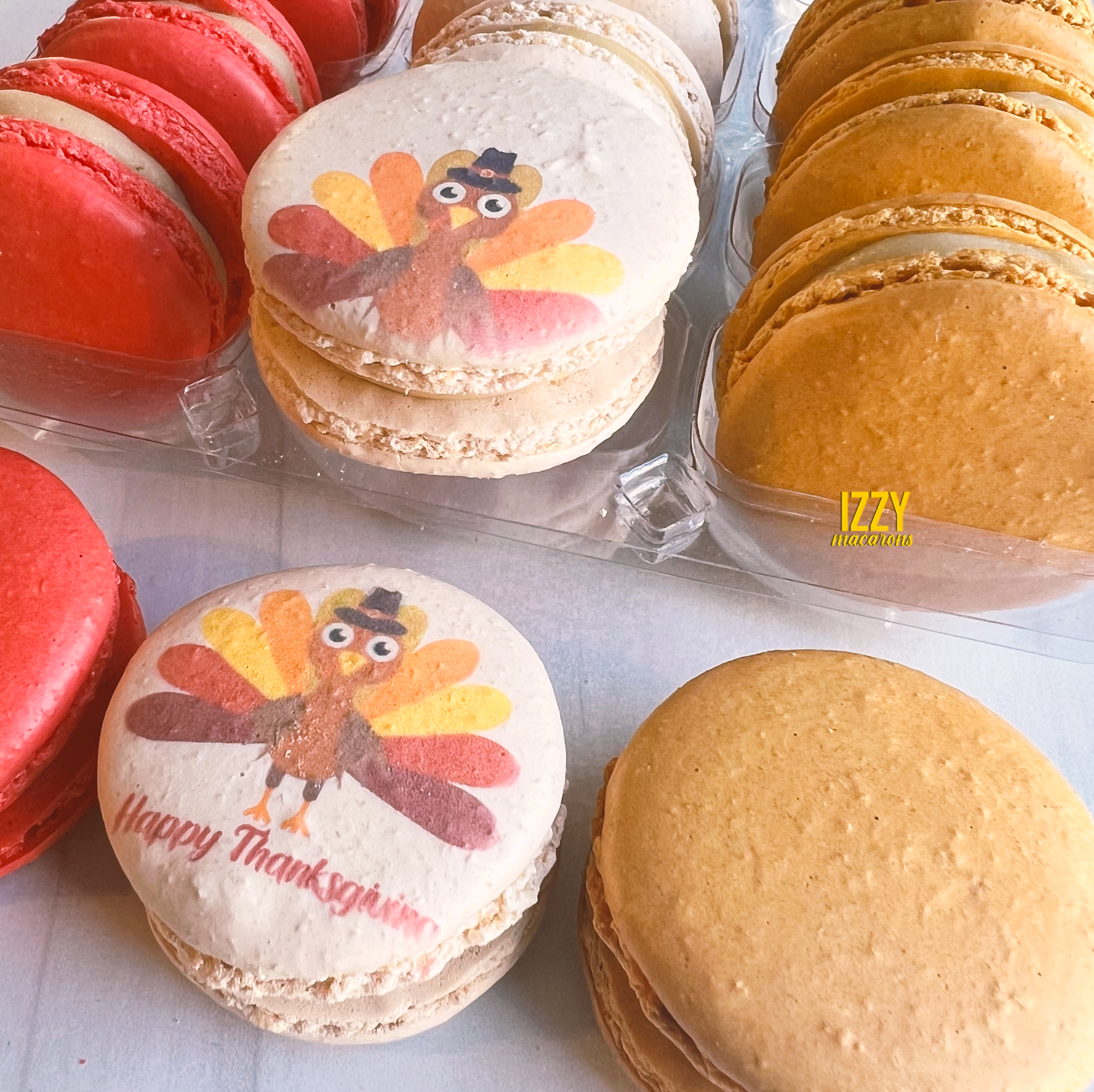 Thanksgiving Macarons - Option 1