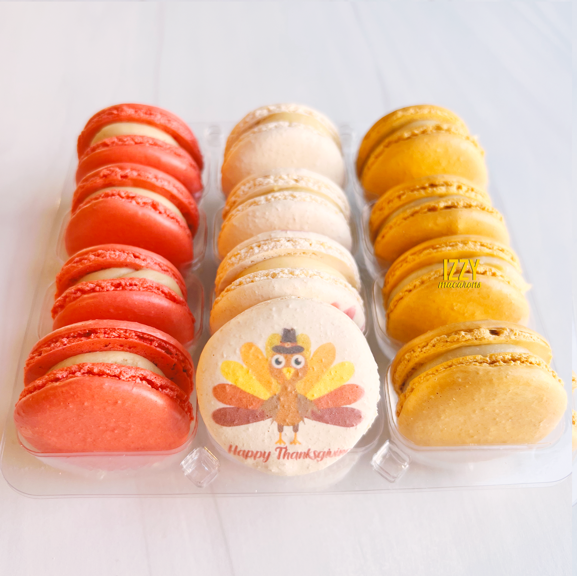 Thanksgiving Macarons - Option 1