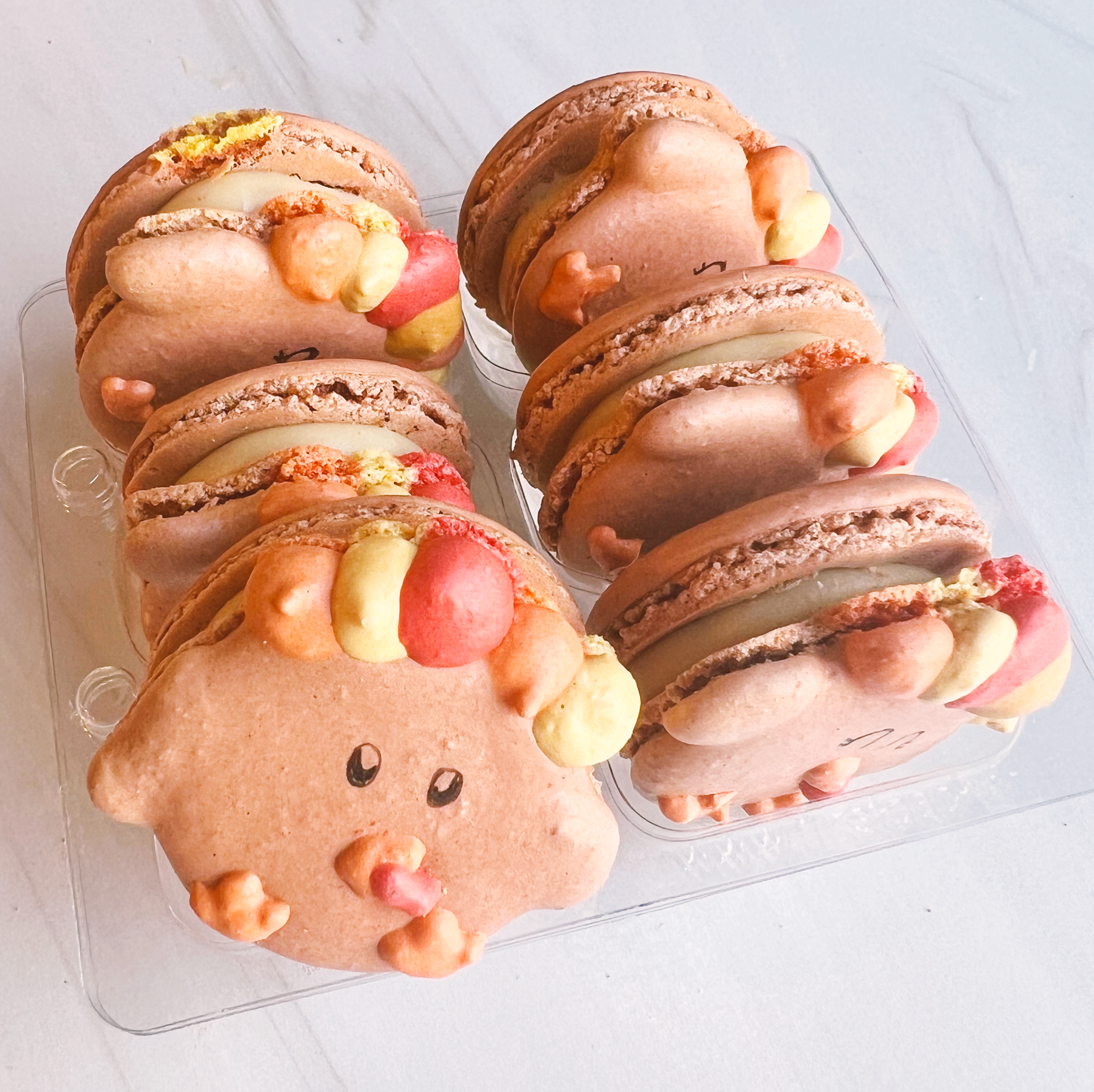 Turkey Thanksgiving Macarons