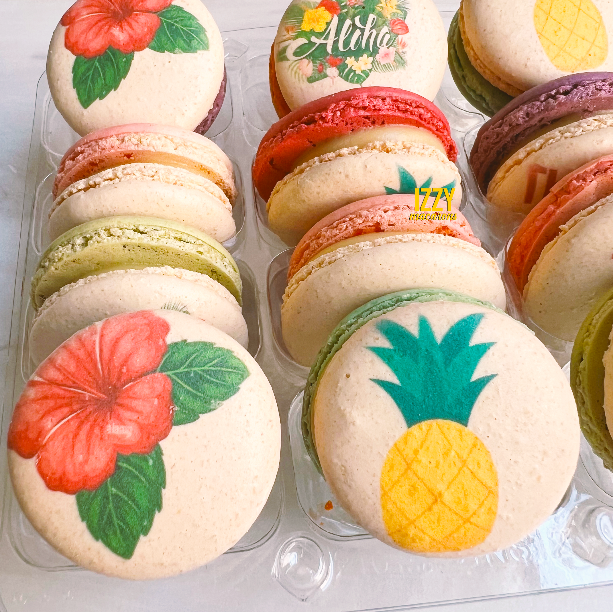 Aloha Macarons