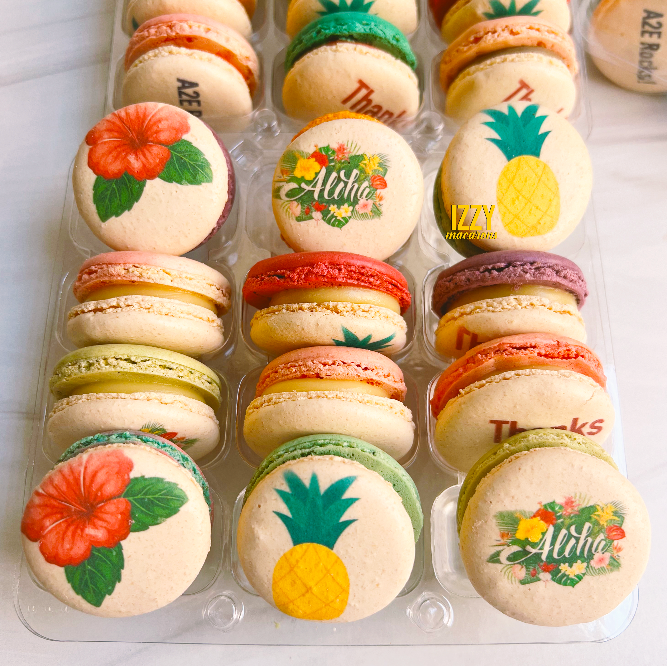 Aloha Macarons