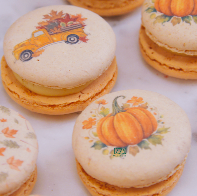 Pumpkin Spice - Prints Macarons