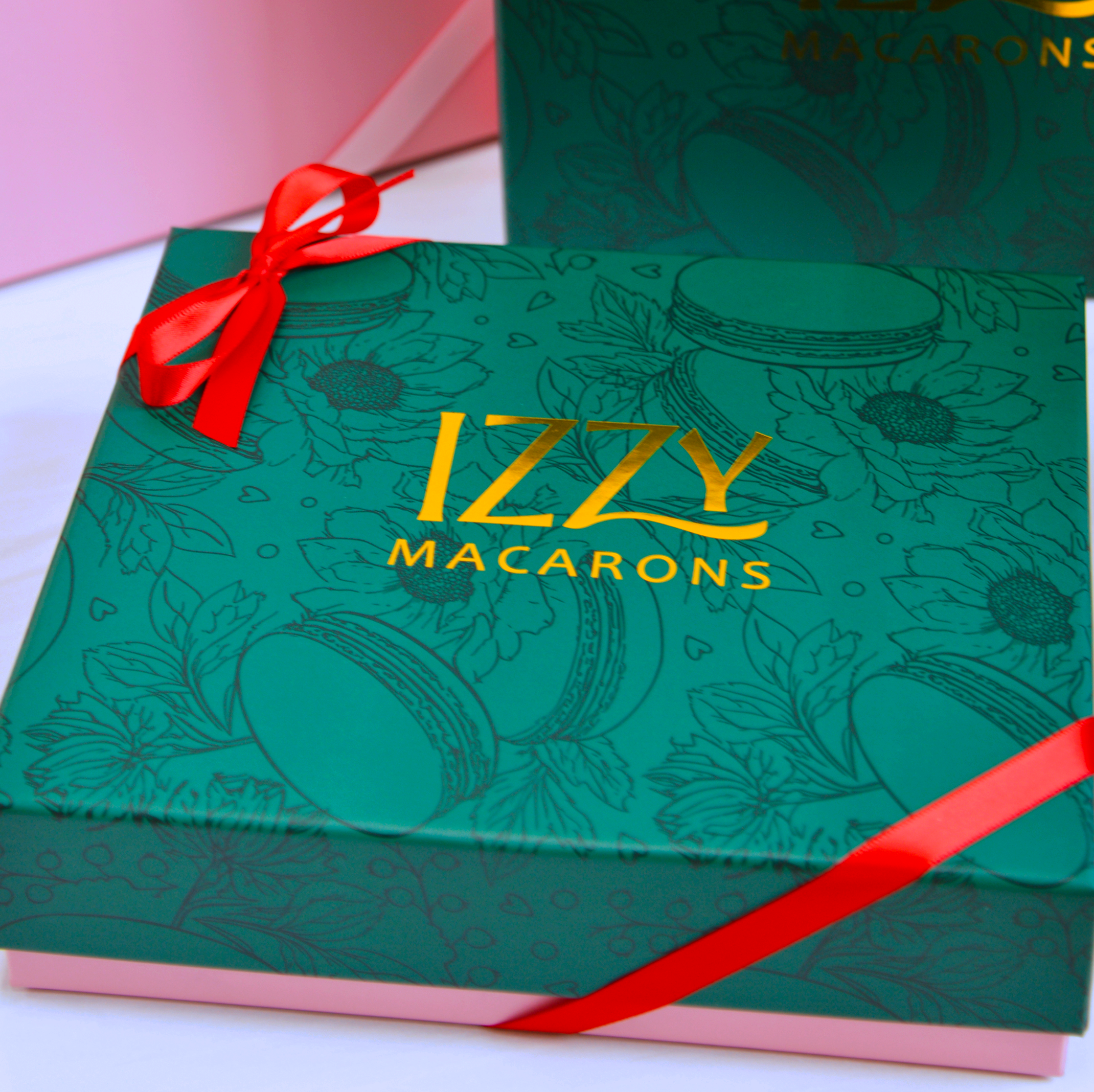 Rigid Box - Izzy Macarons Packaging
