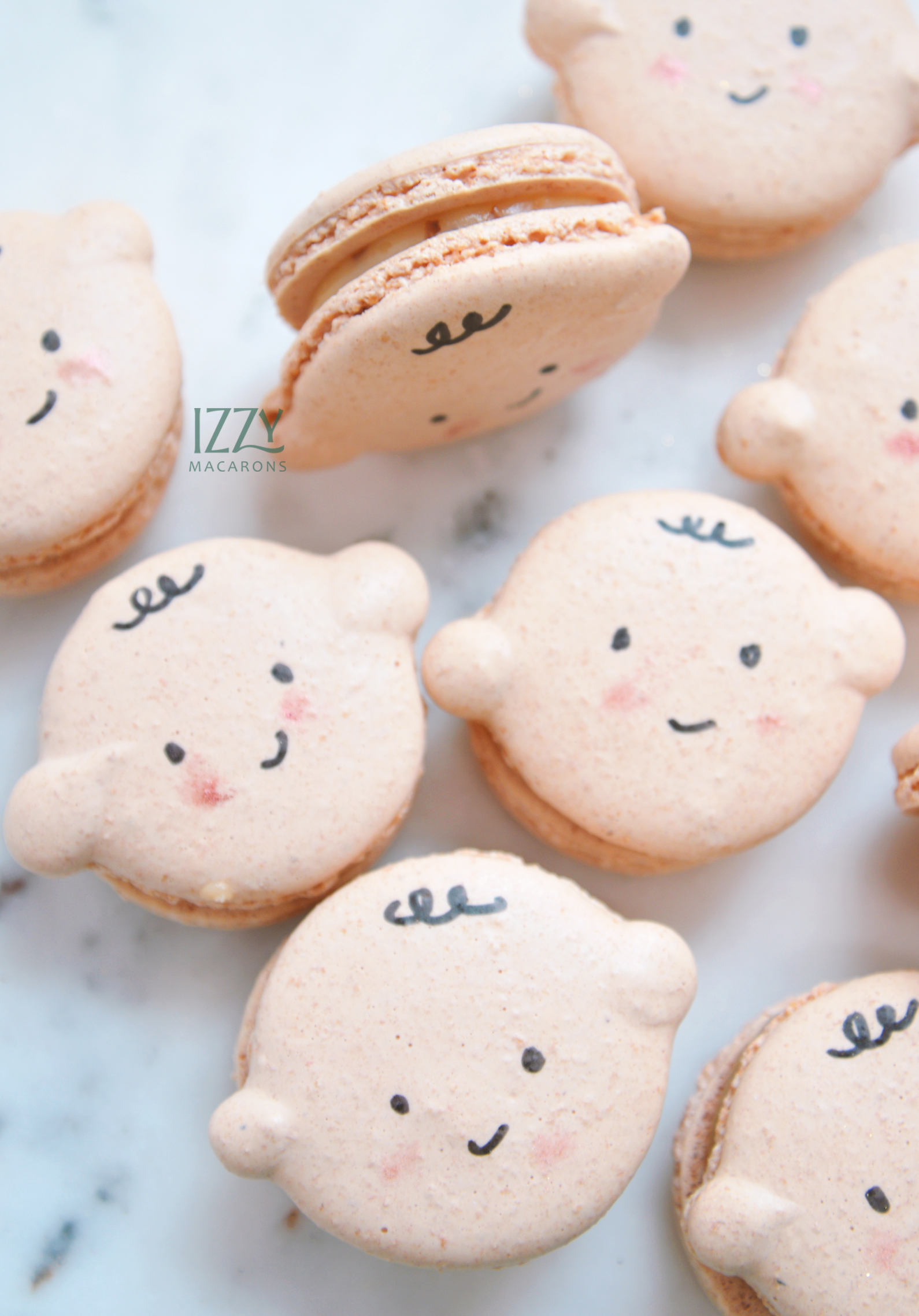 Baby Shaped Macarons