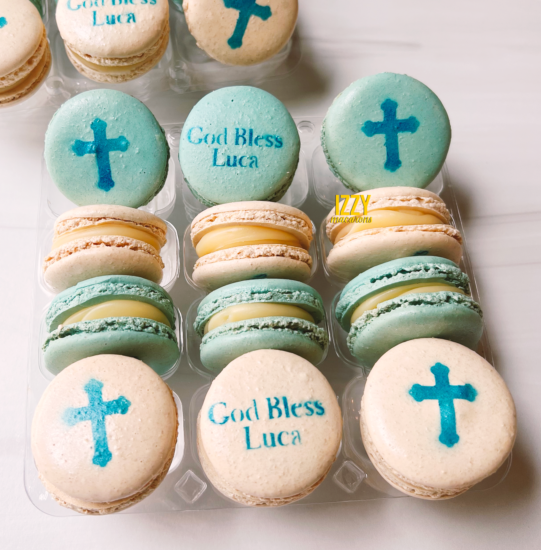 Baptism Macarons