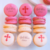 Baptism Macarons - Choose any Color