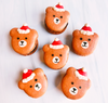 Load image into Gallery viewer, Teddy Bear Christmas Macarons