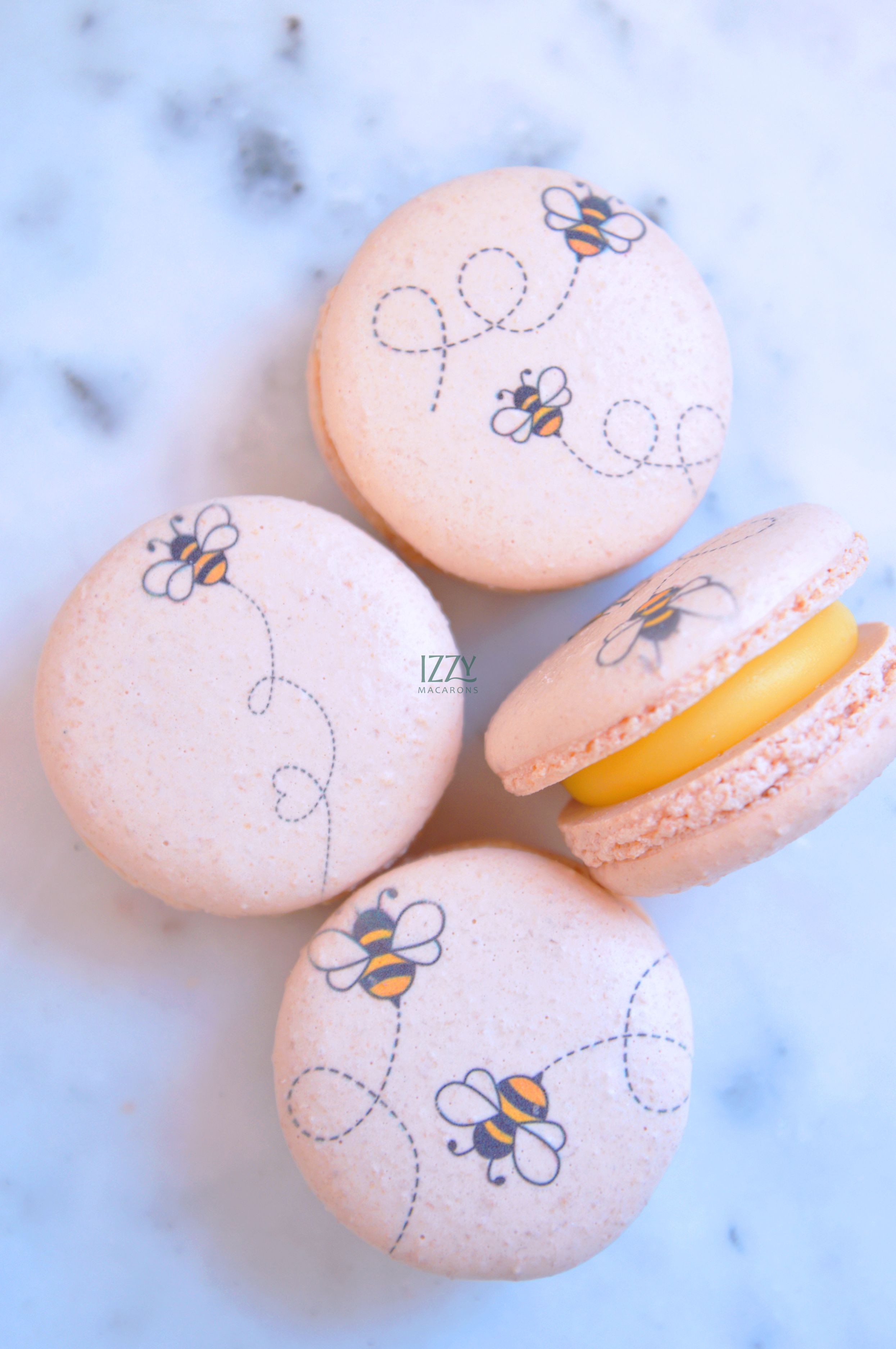 Bees Prints Macarons