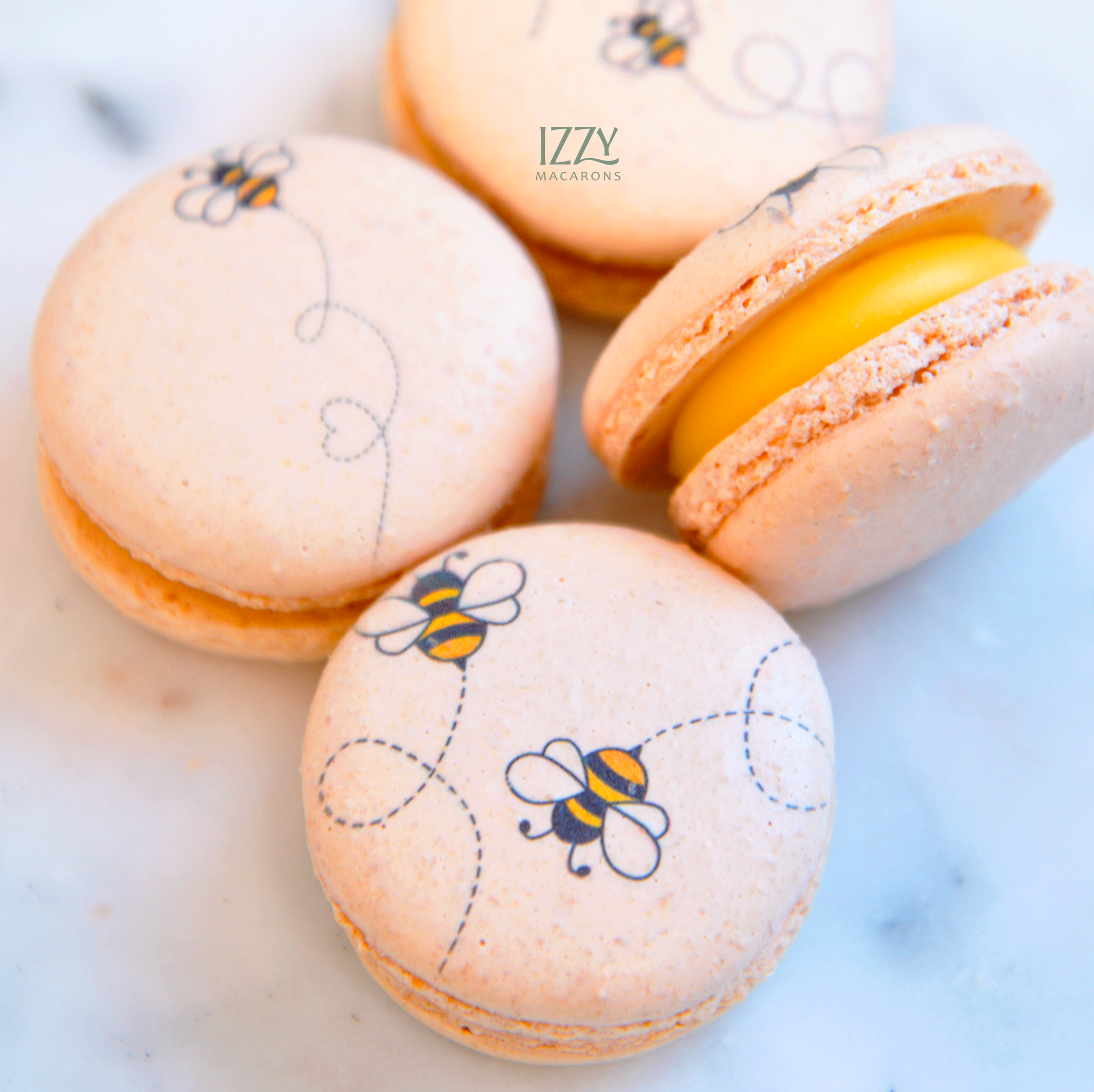 Bees Prints Macarons