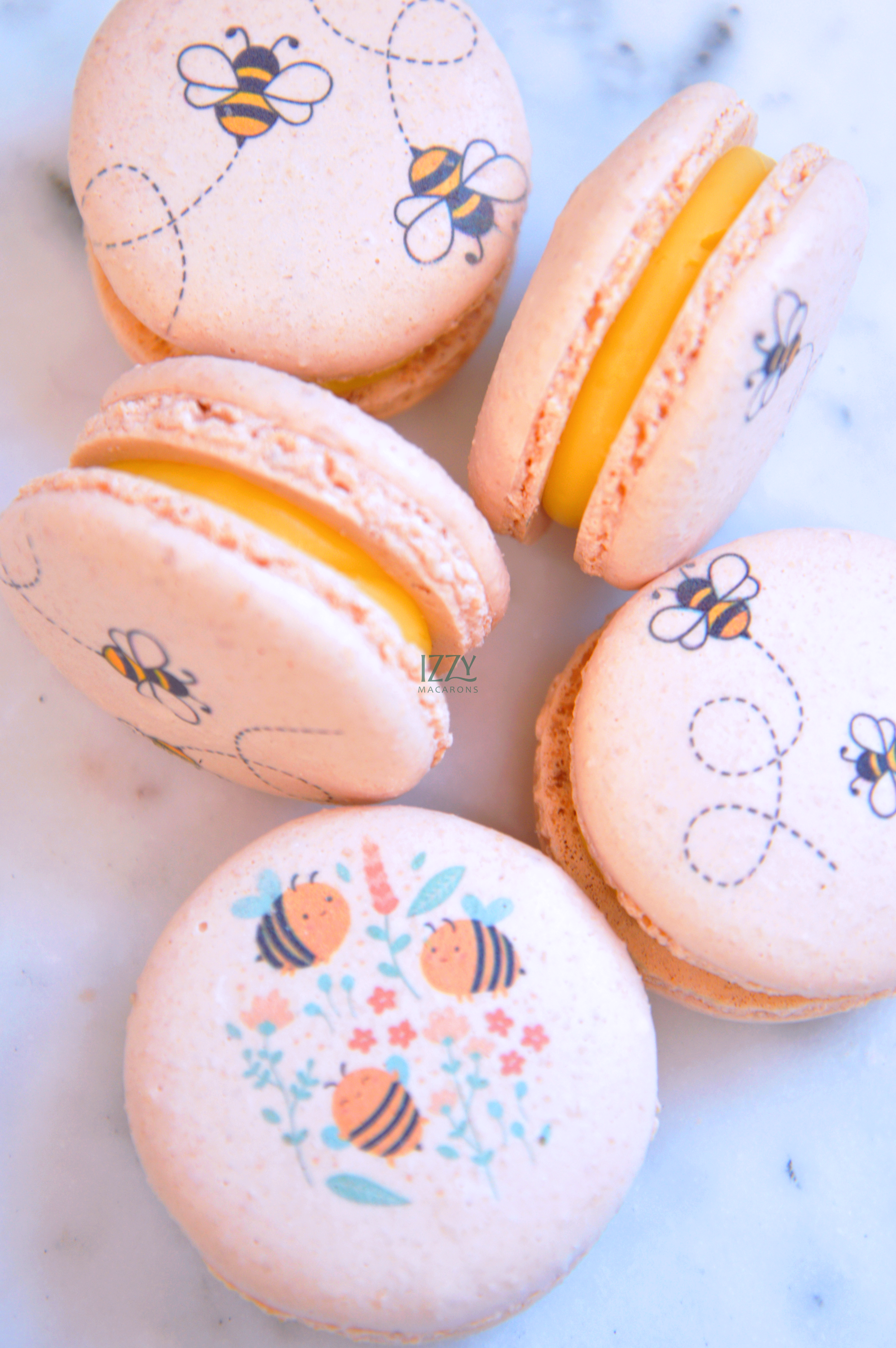 Bees Prints Macarons