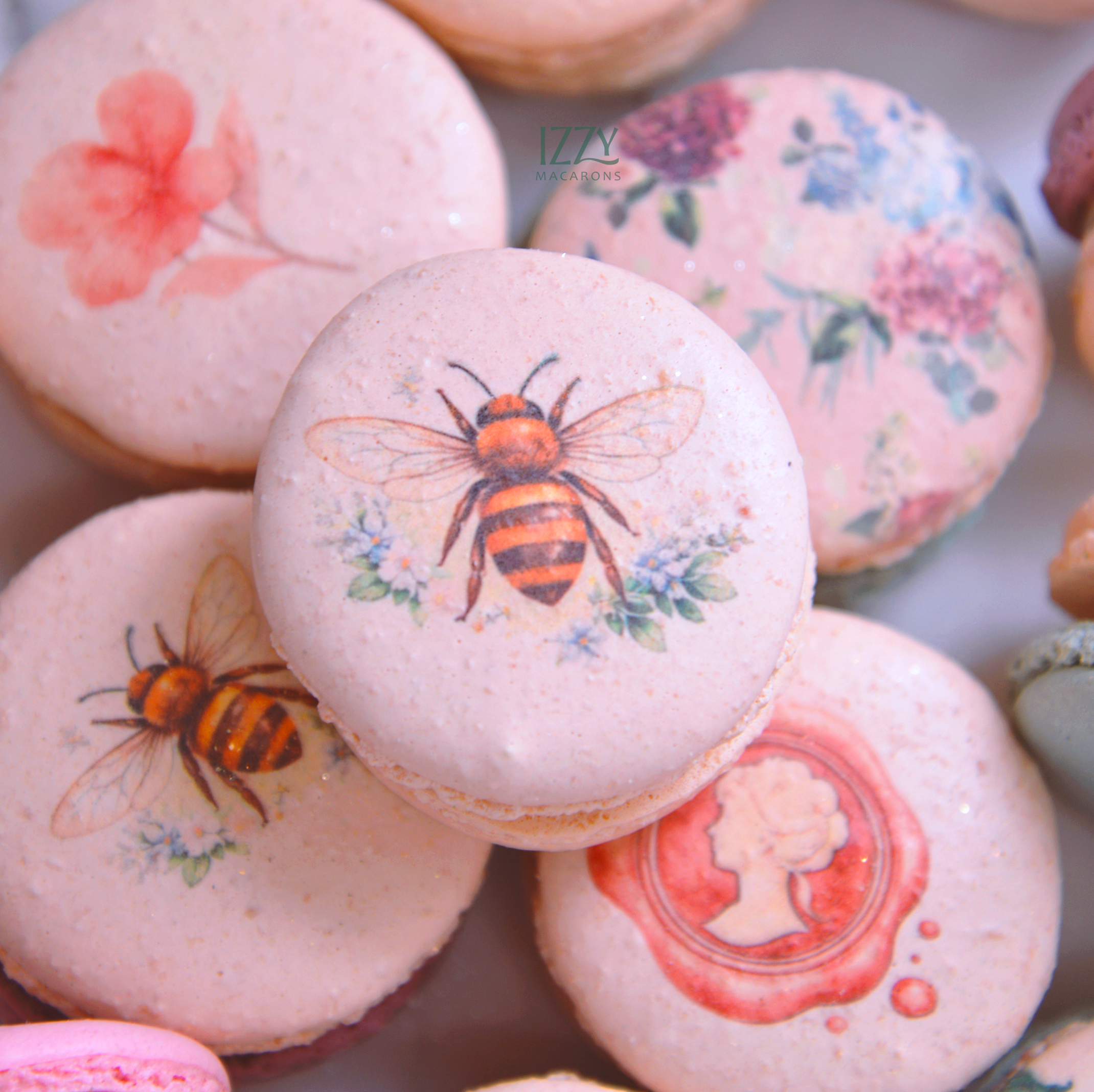 Bridgerton English Garden Macarons