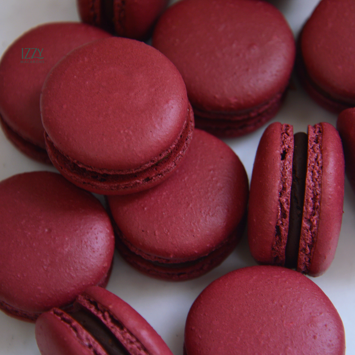 Burgundy Macarons – Izzy Macarons Burgundy Macarons – Izzy Macarons